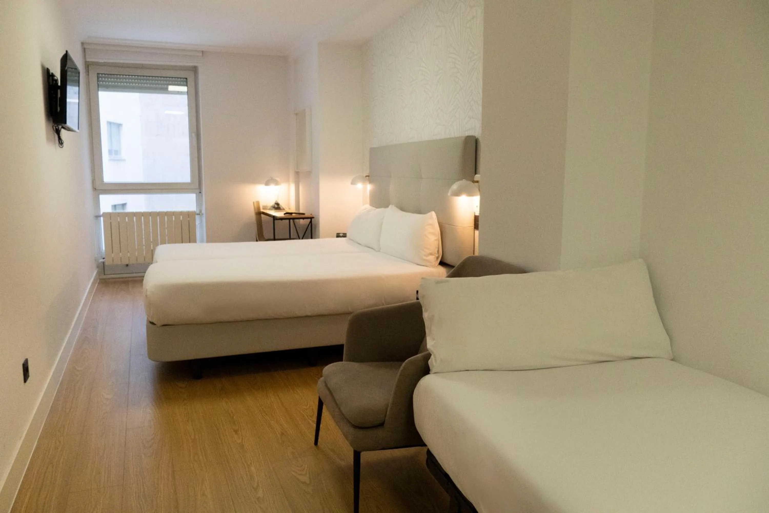 Bed in Hotel Alda Orzán