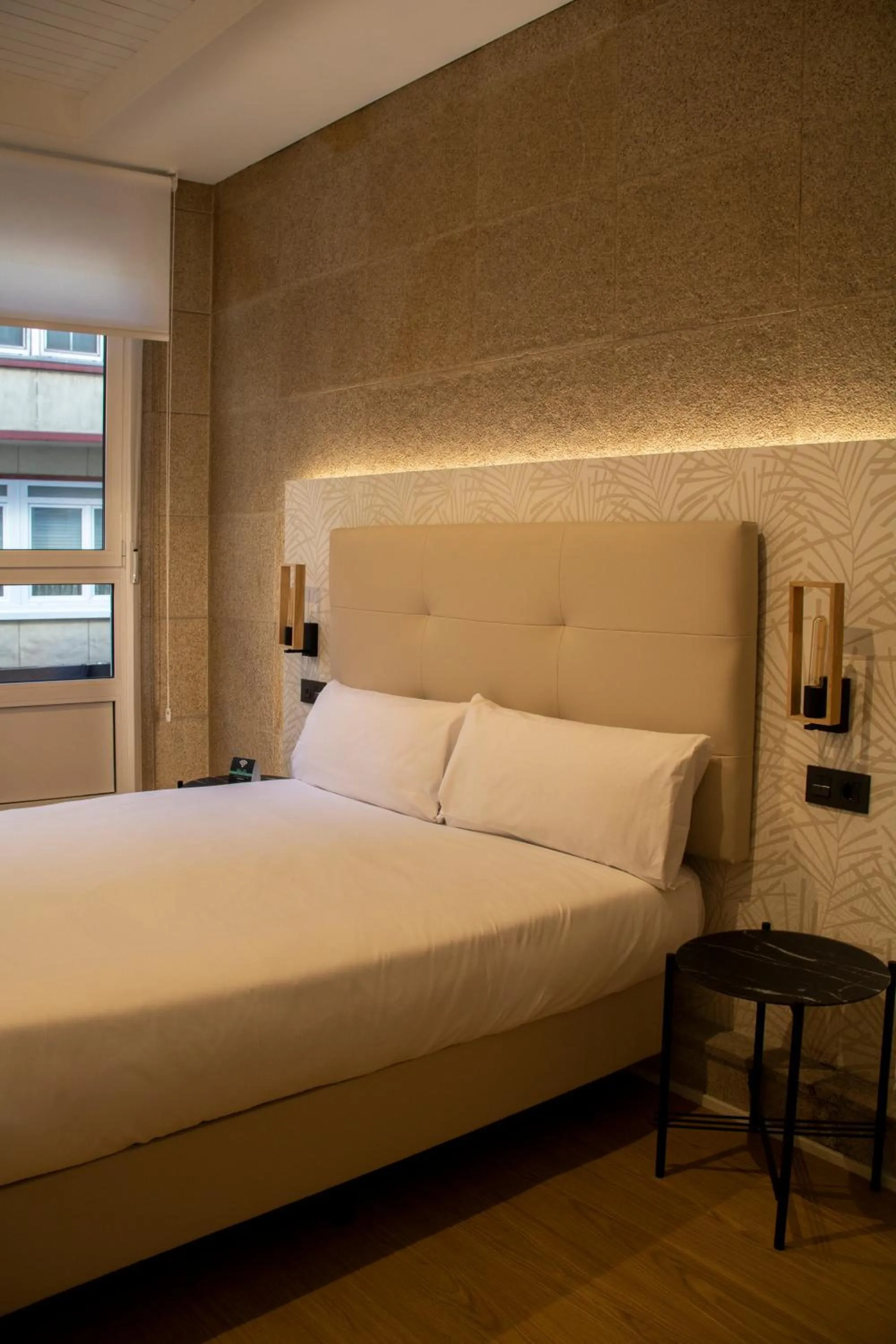 Bed in Hotel Alda Orzán