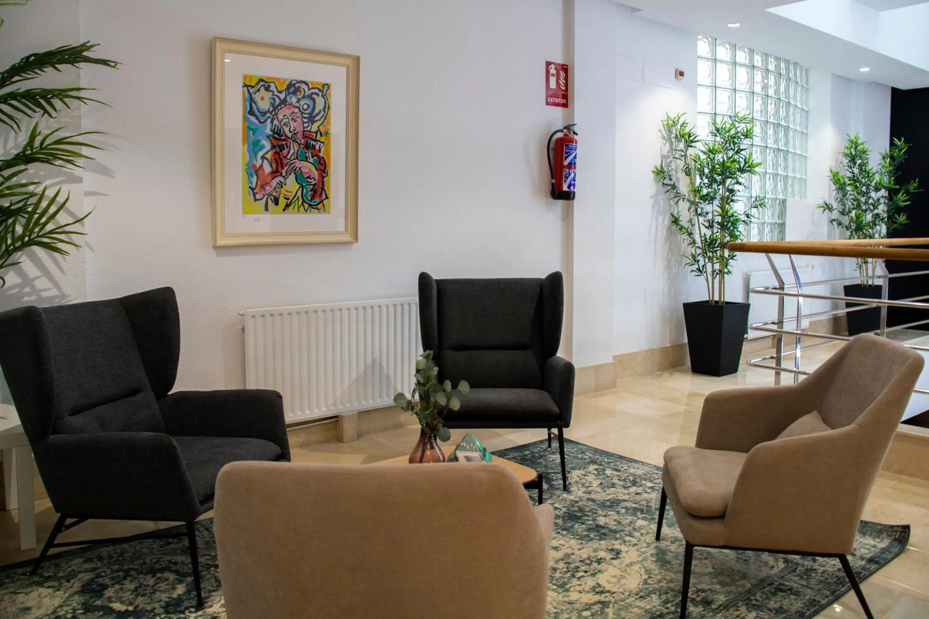 Lobby or reception in Hotel Alda Orzán