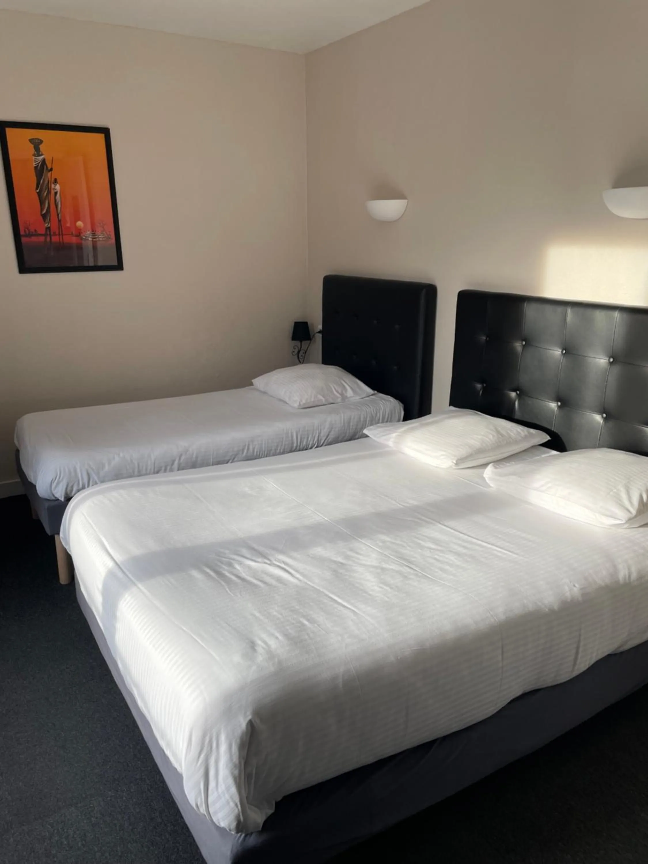 Bed in Hôtel La Redoute