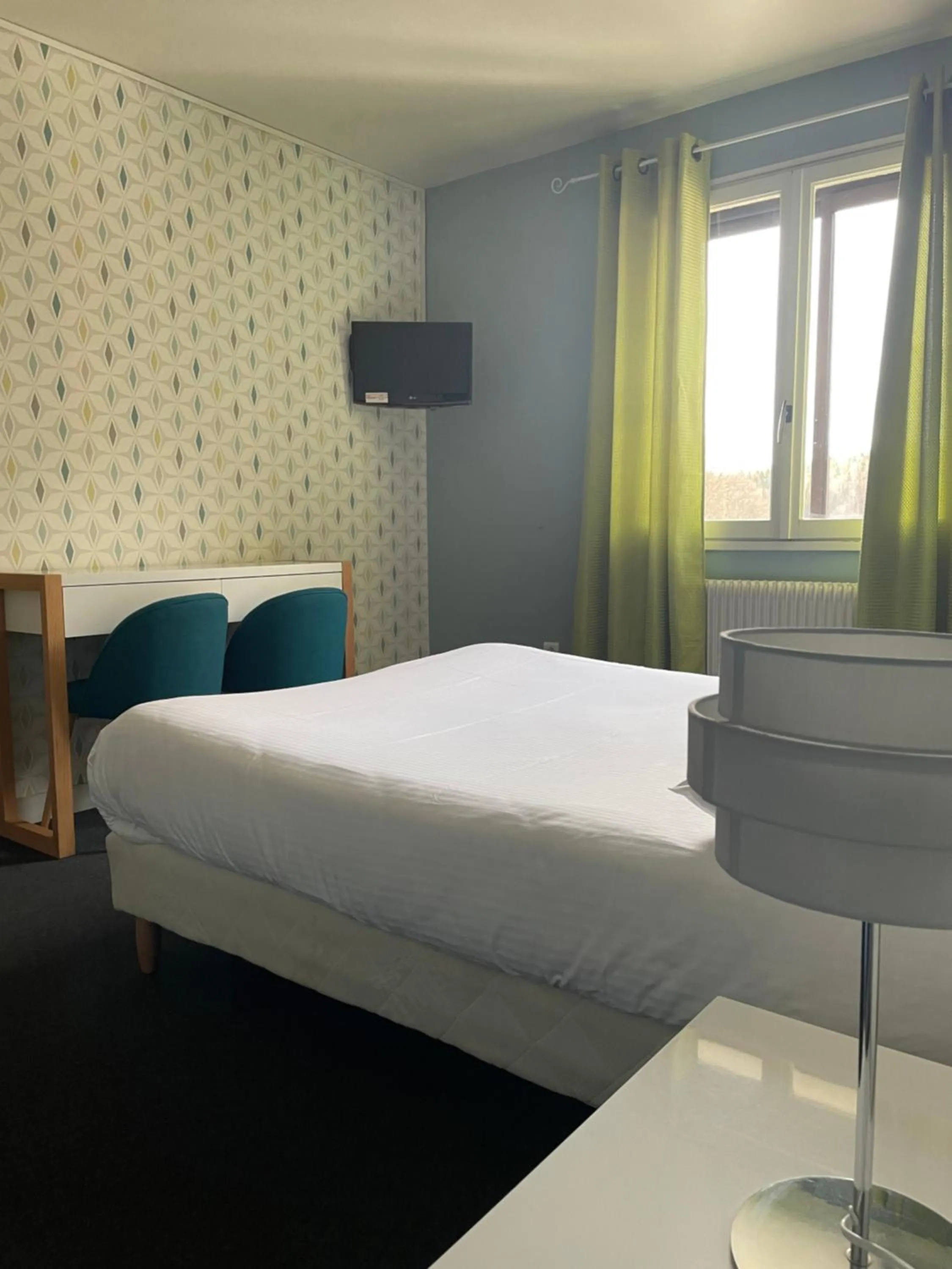 Bed in Hôtel La Redoute