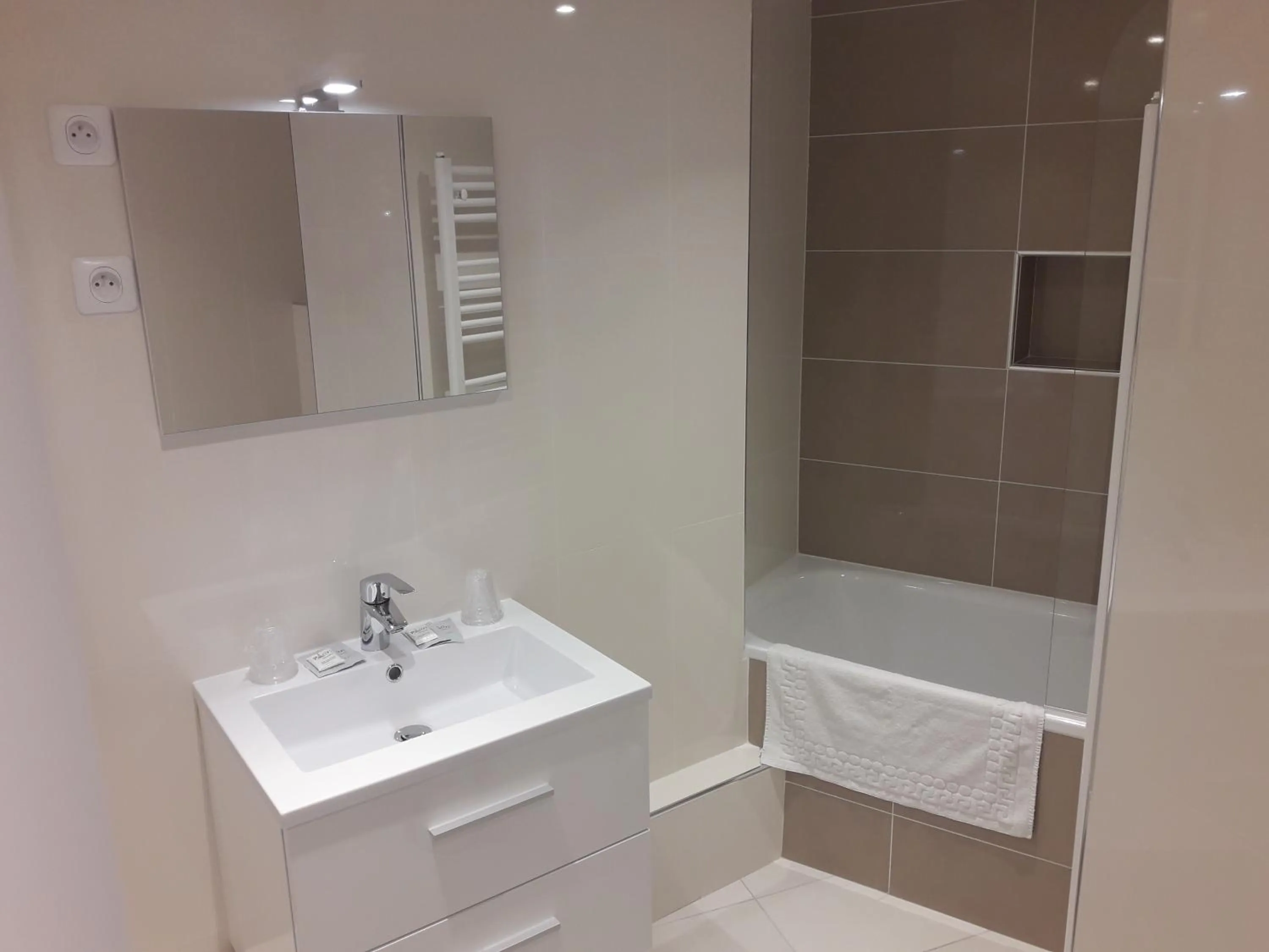 Bathroom in Hôtel Mazagran