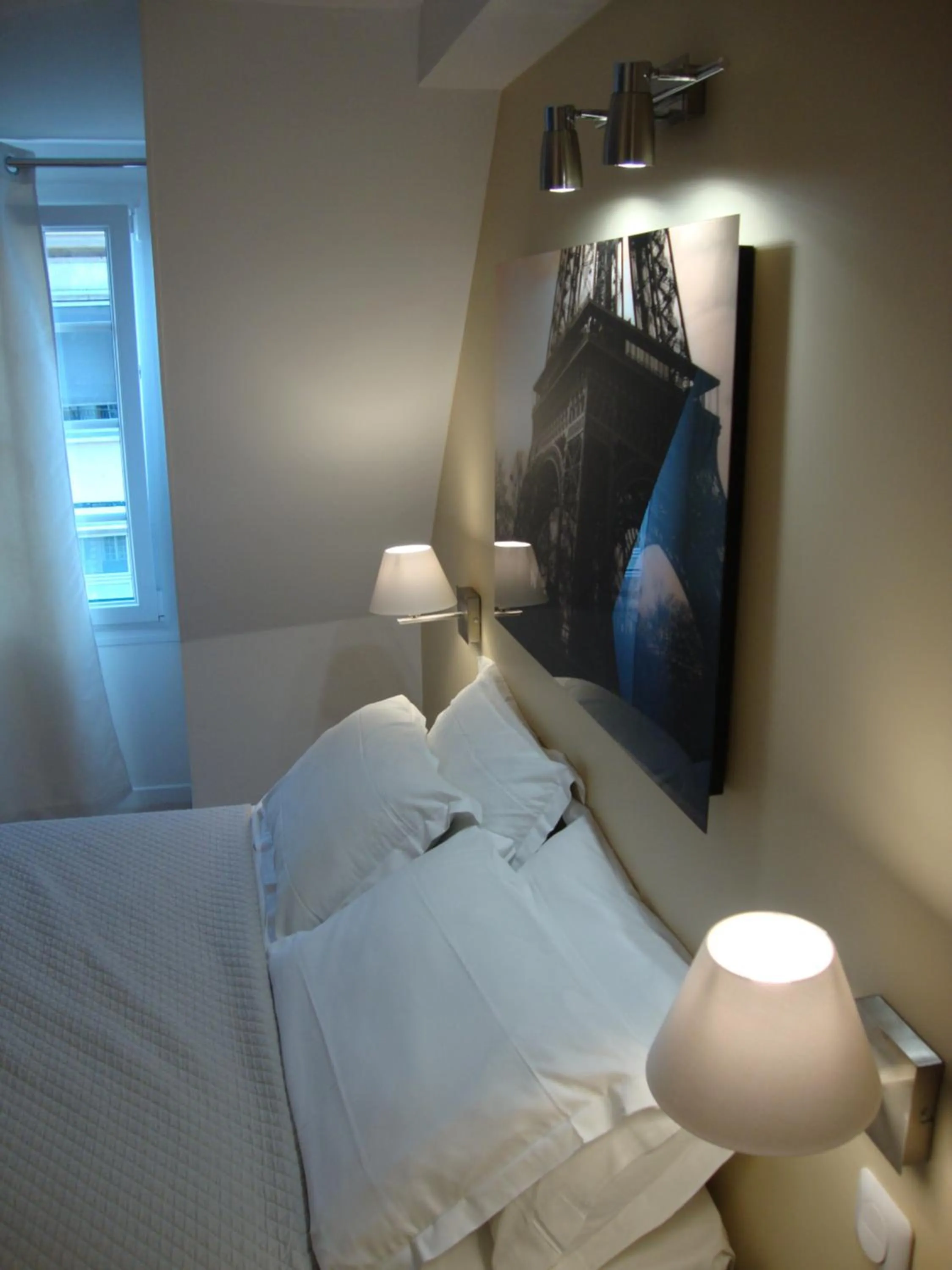 Bed in Hôtel Mazagran