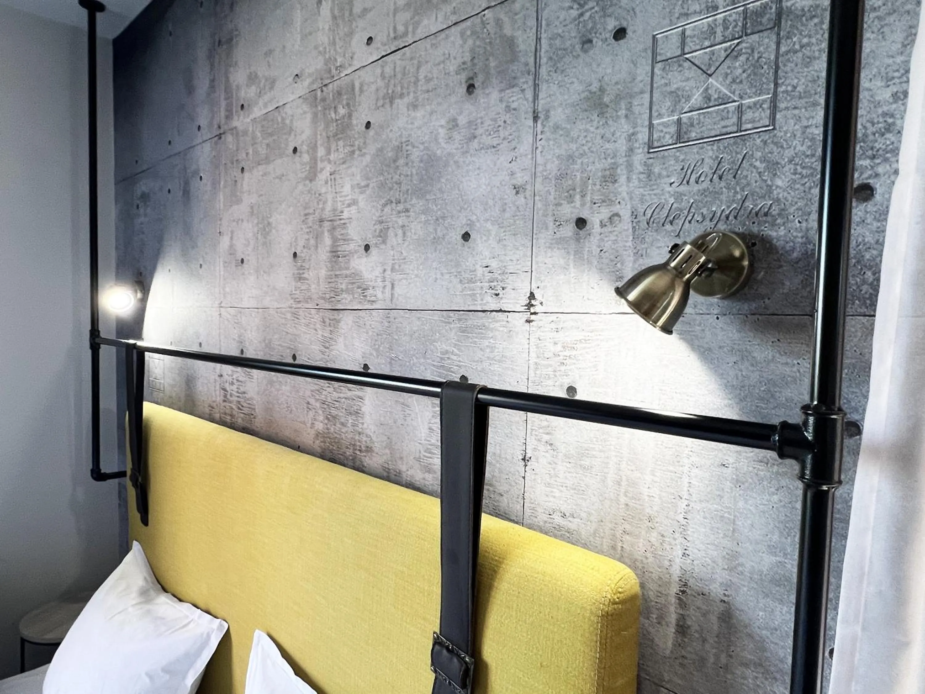 Bed in Clepsydra Residence