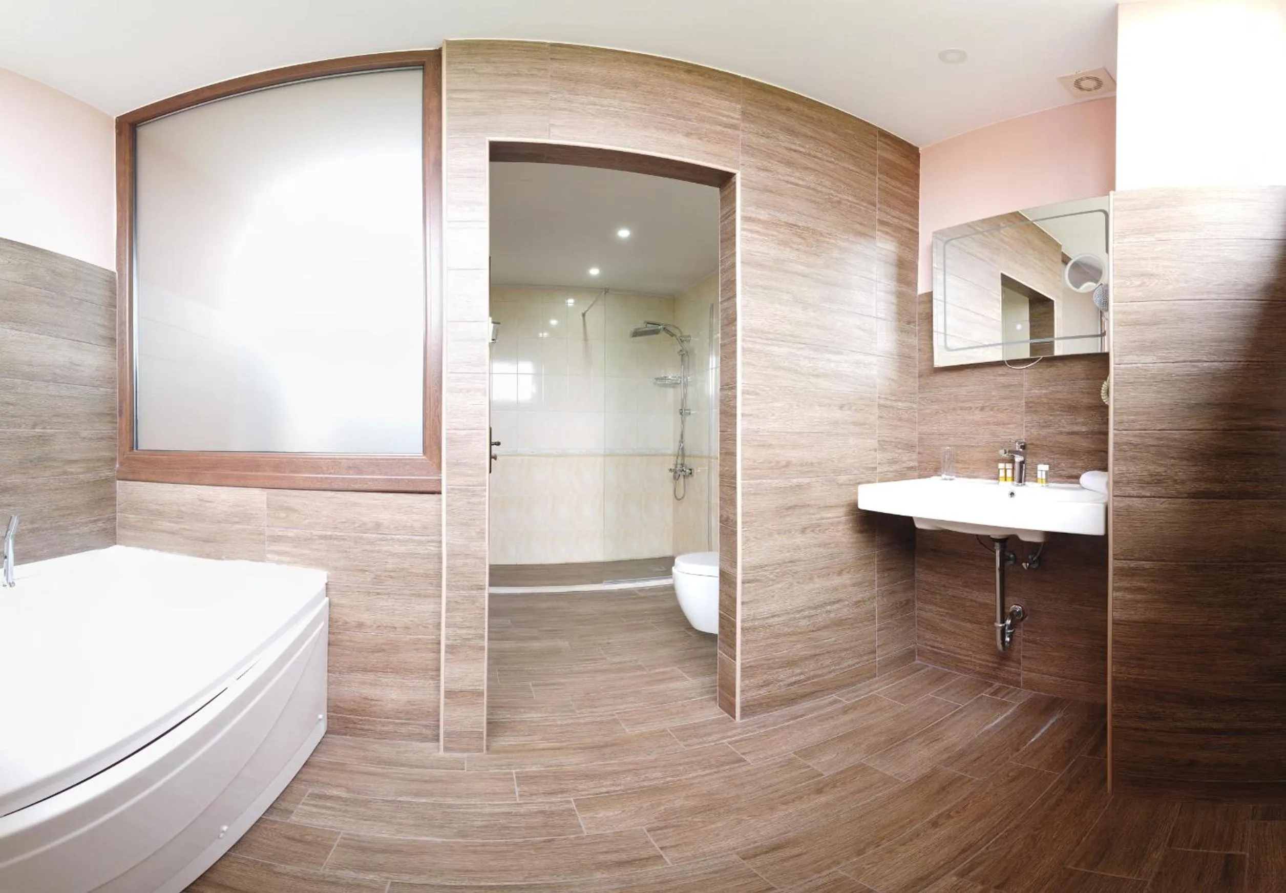 Toilet in Clepsydra Residence