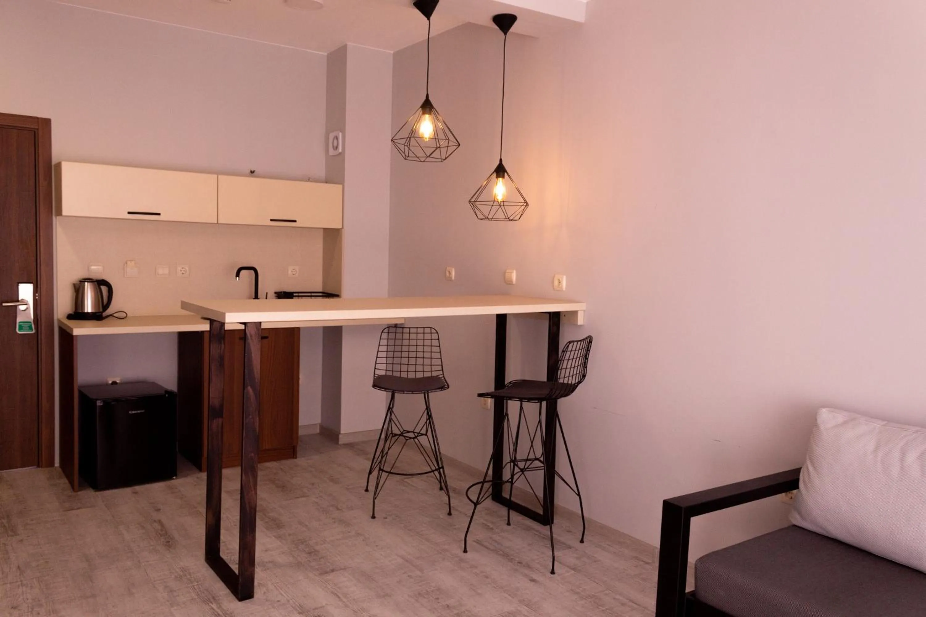 Kitchen or kitchenette in Clepsydra Residence