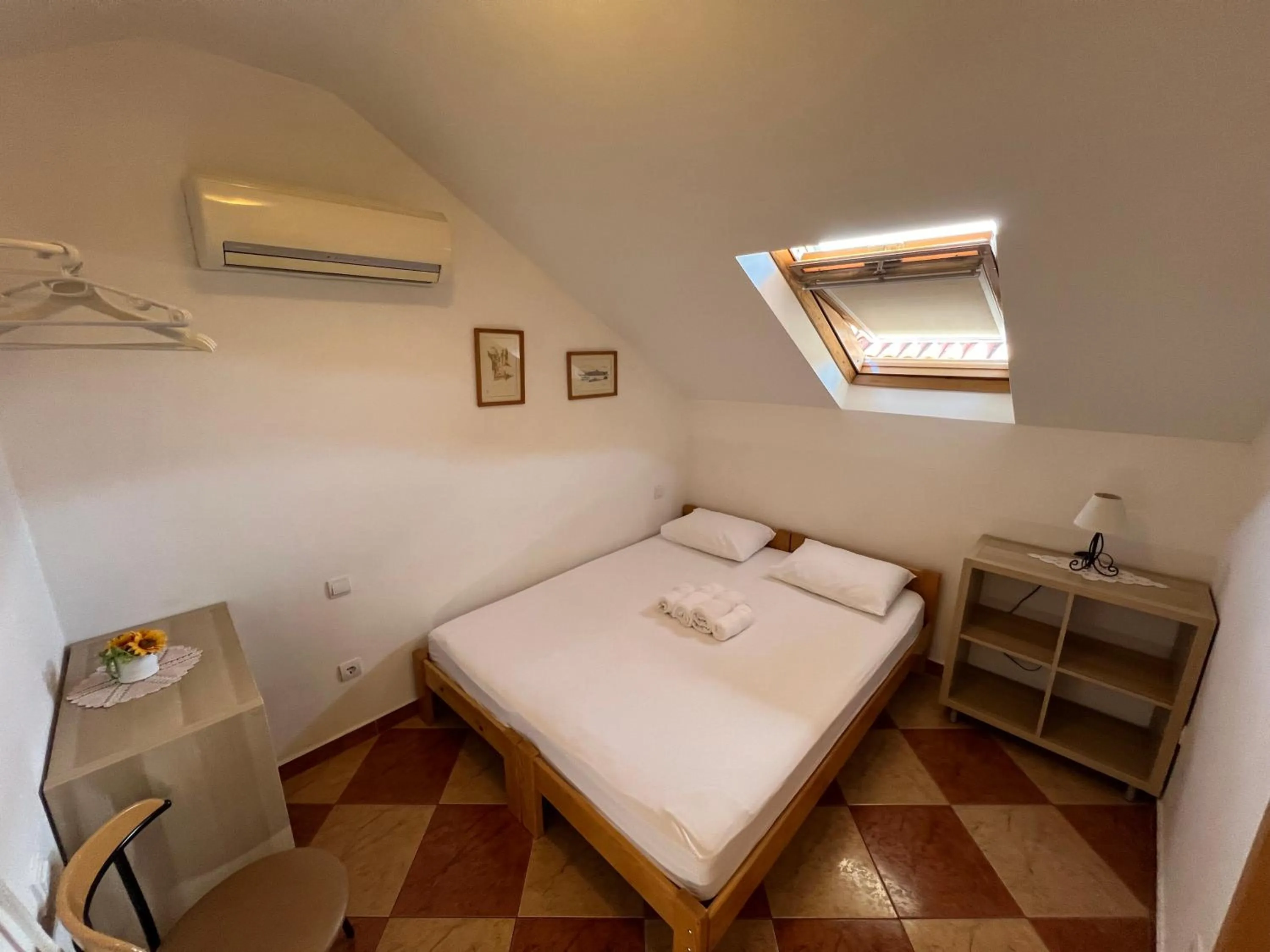 Bed in Apartments and Rooms Katija & Egon