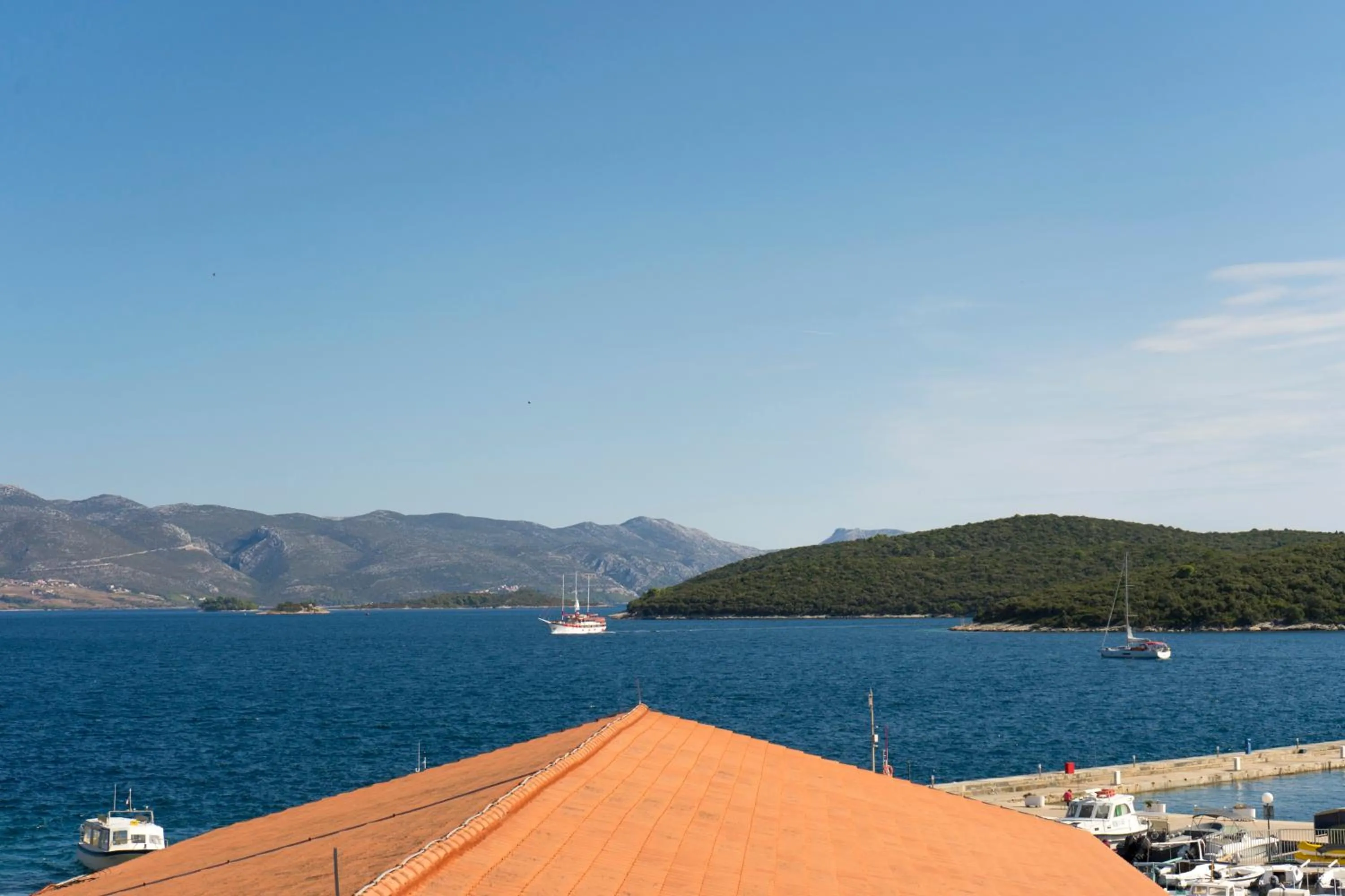 Sea view in Apartments and Rooms Katija & Egon