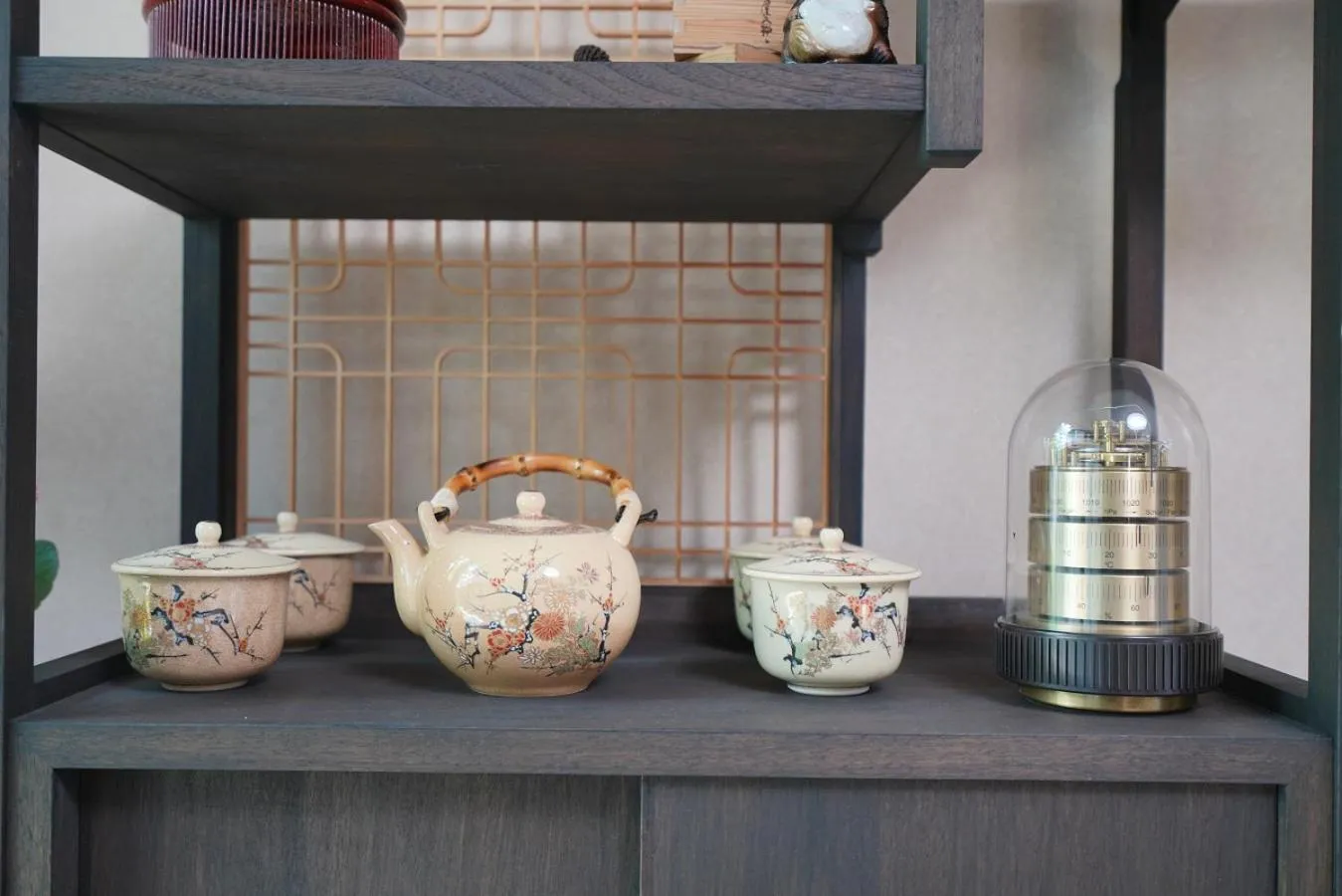 Decorative detail in Uji Tea Inn