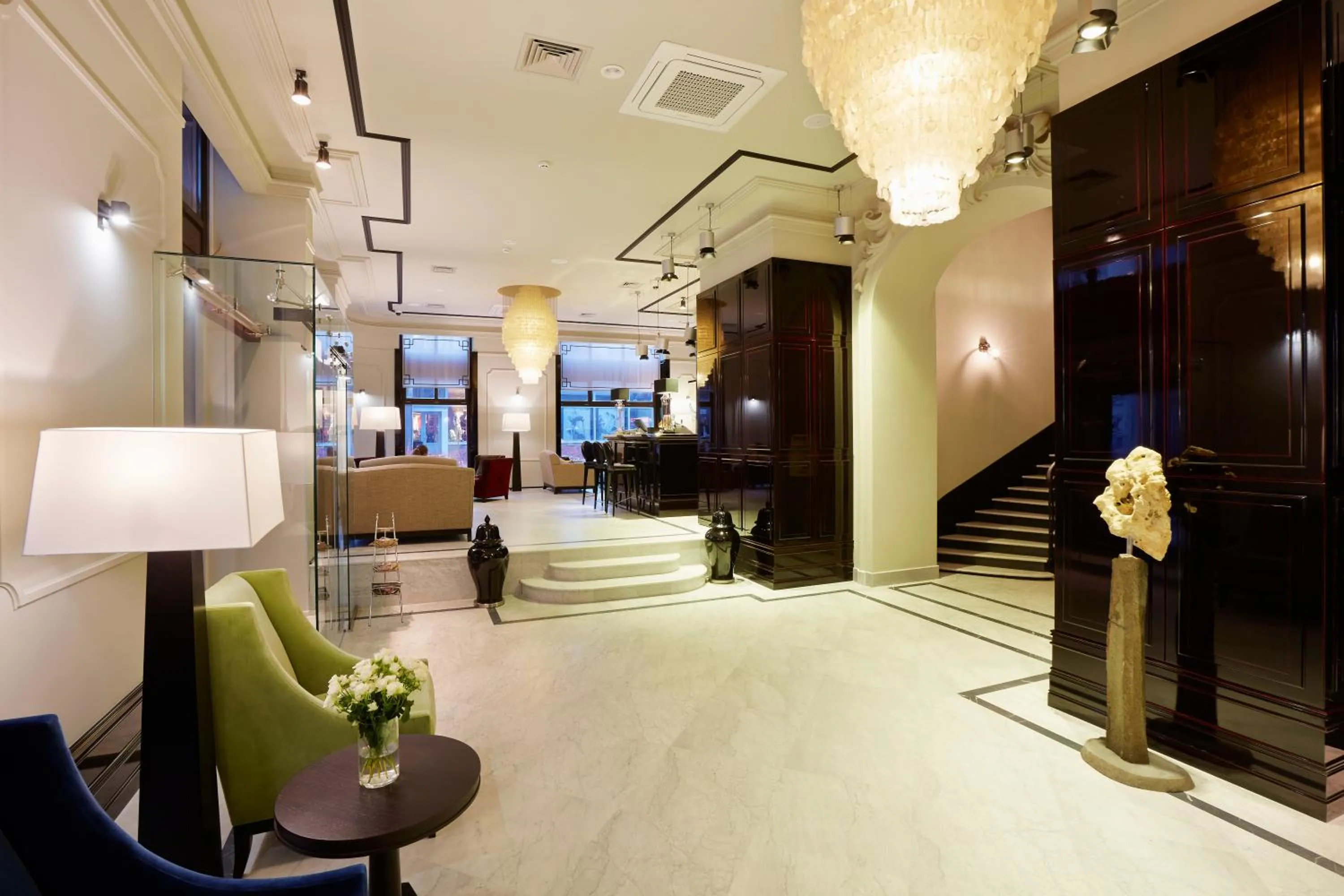 Lobby or reception in Astoria Hotel