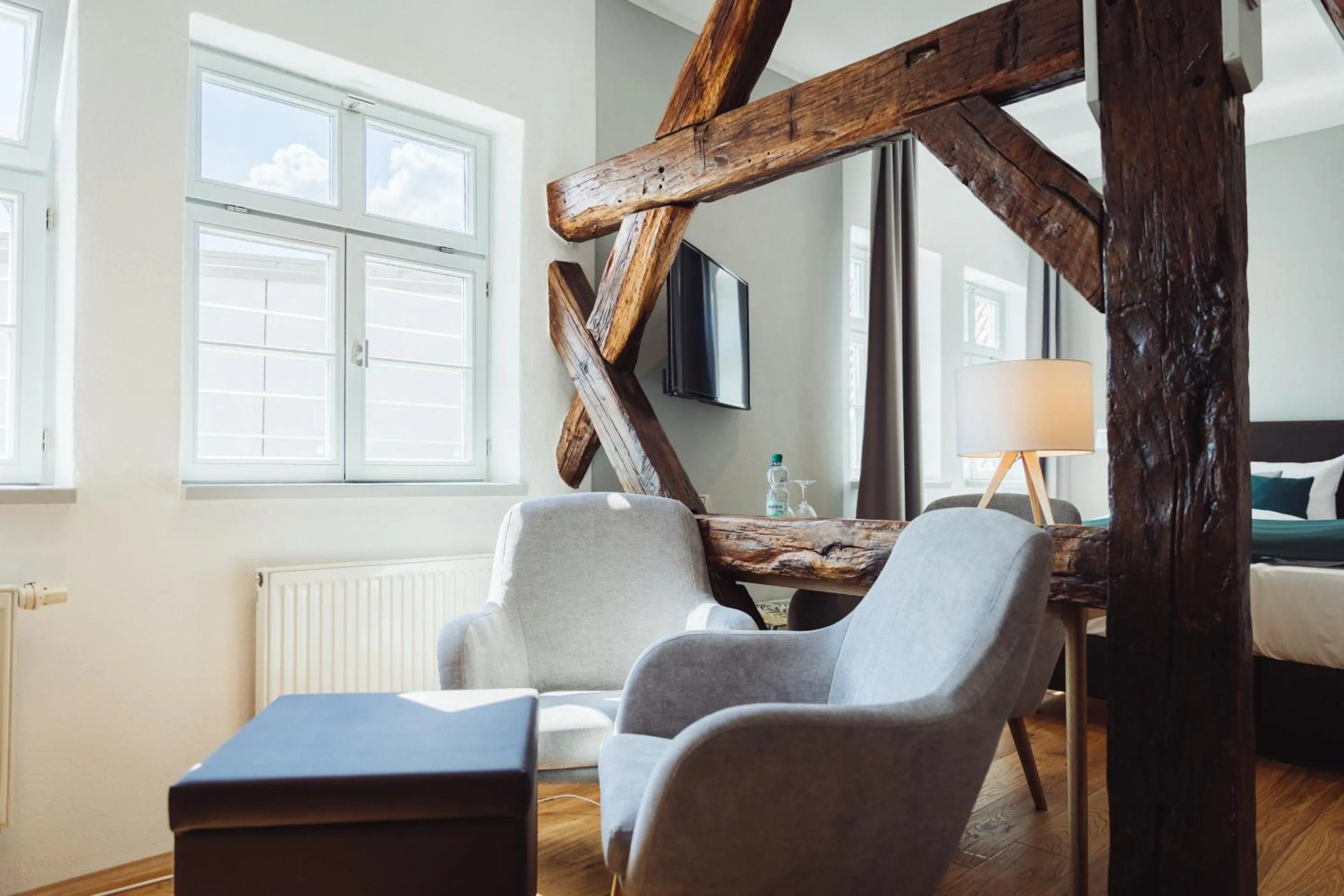 Bedroom in Hotel Zum Schwan Wanfried