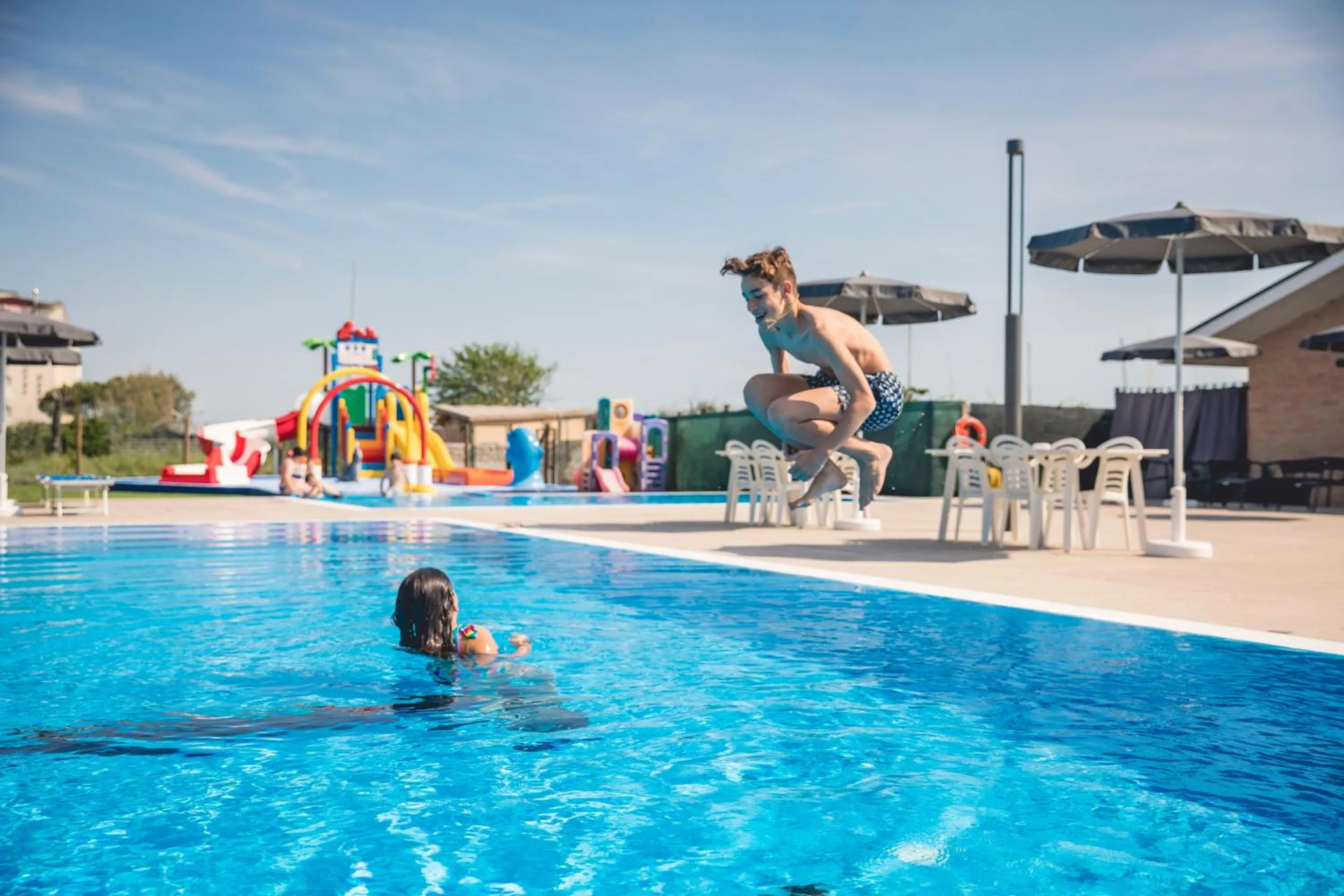 Swimming pool in Hotel Deborah