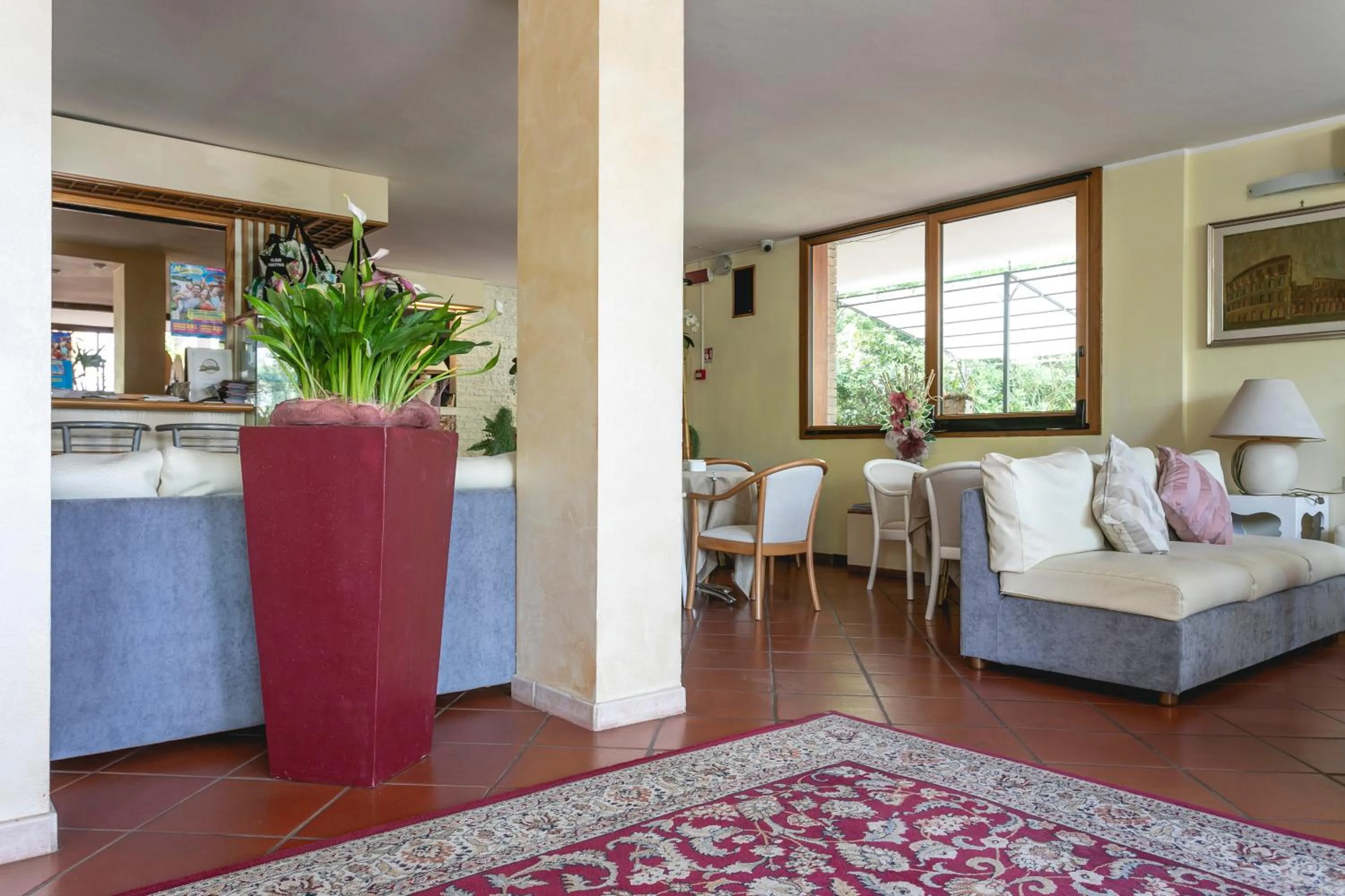 Lobby or reception in Hotel Deborah