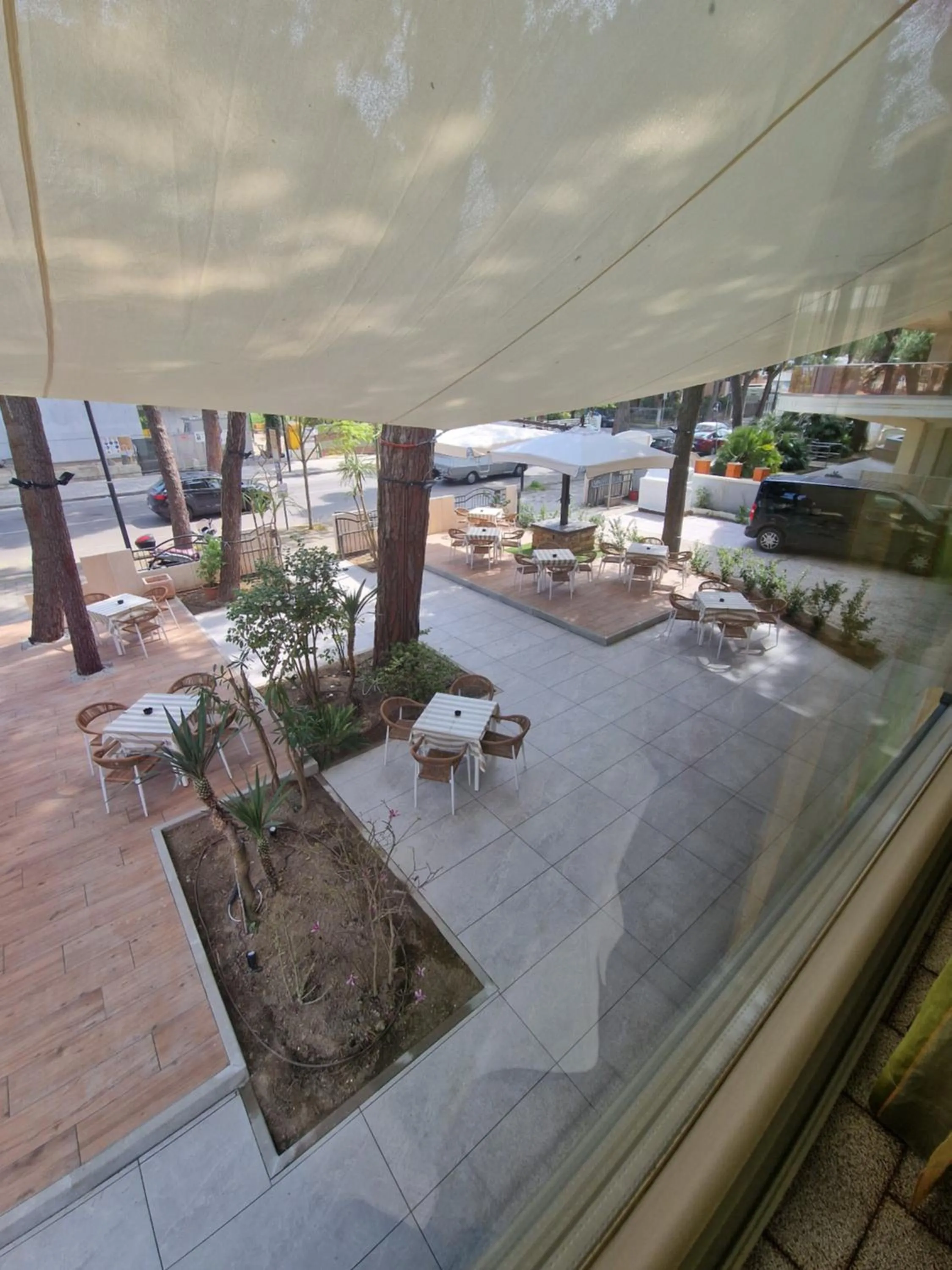 Garden in Hotel Deborah