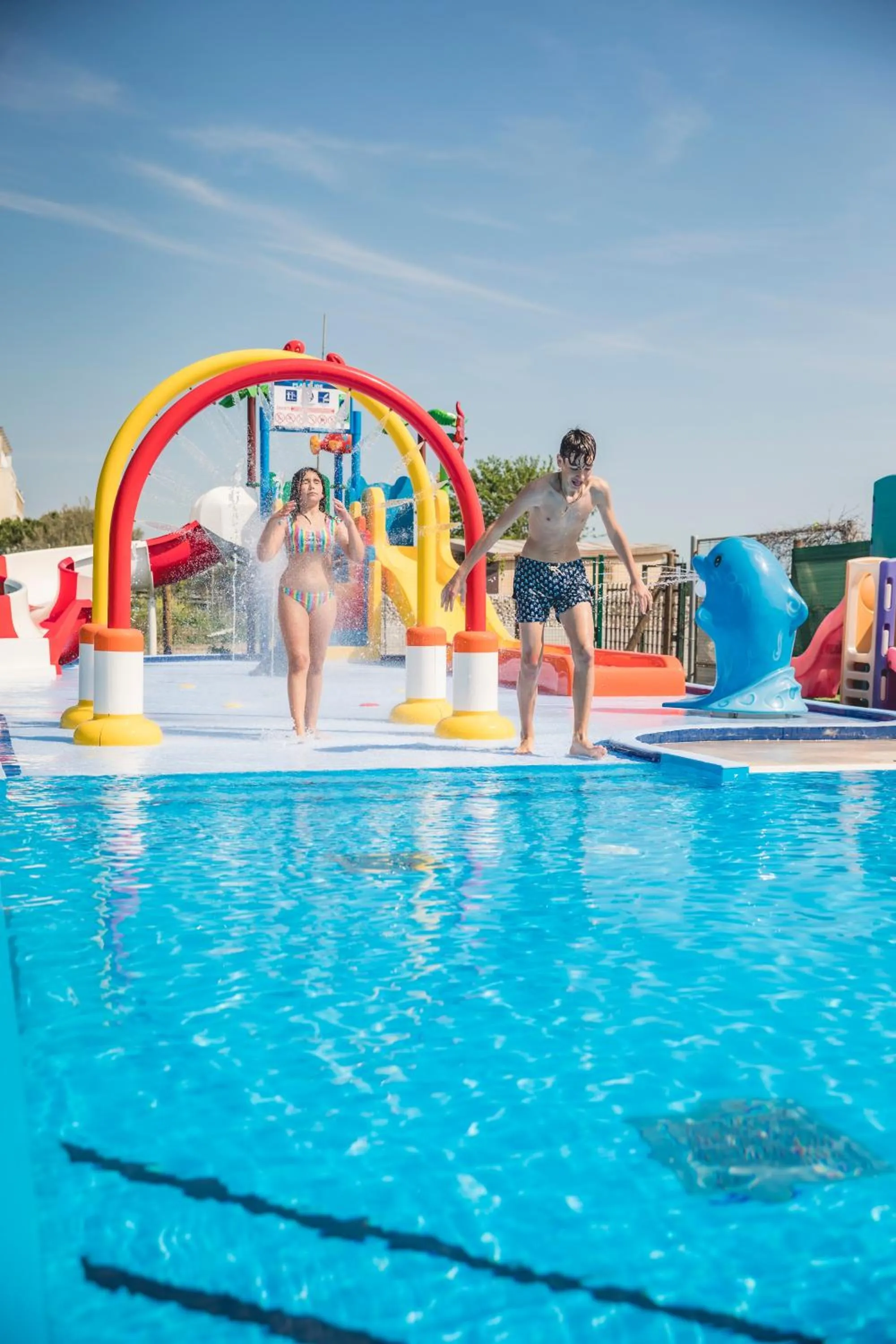 Swimming pool in Hotel Deborah