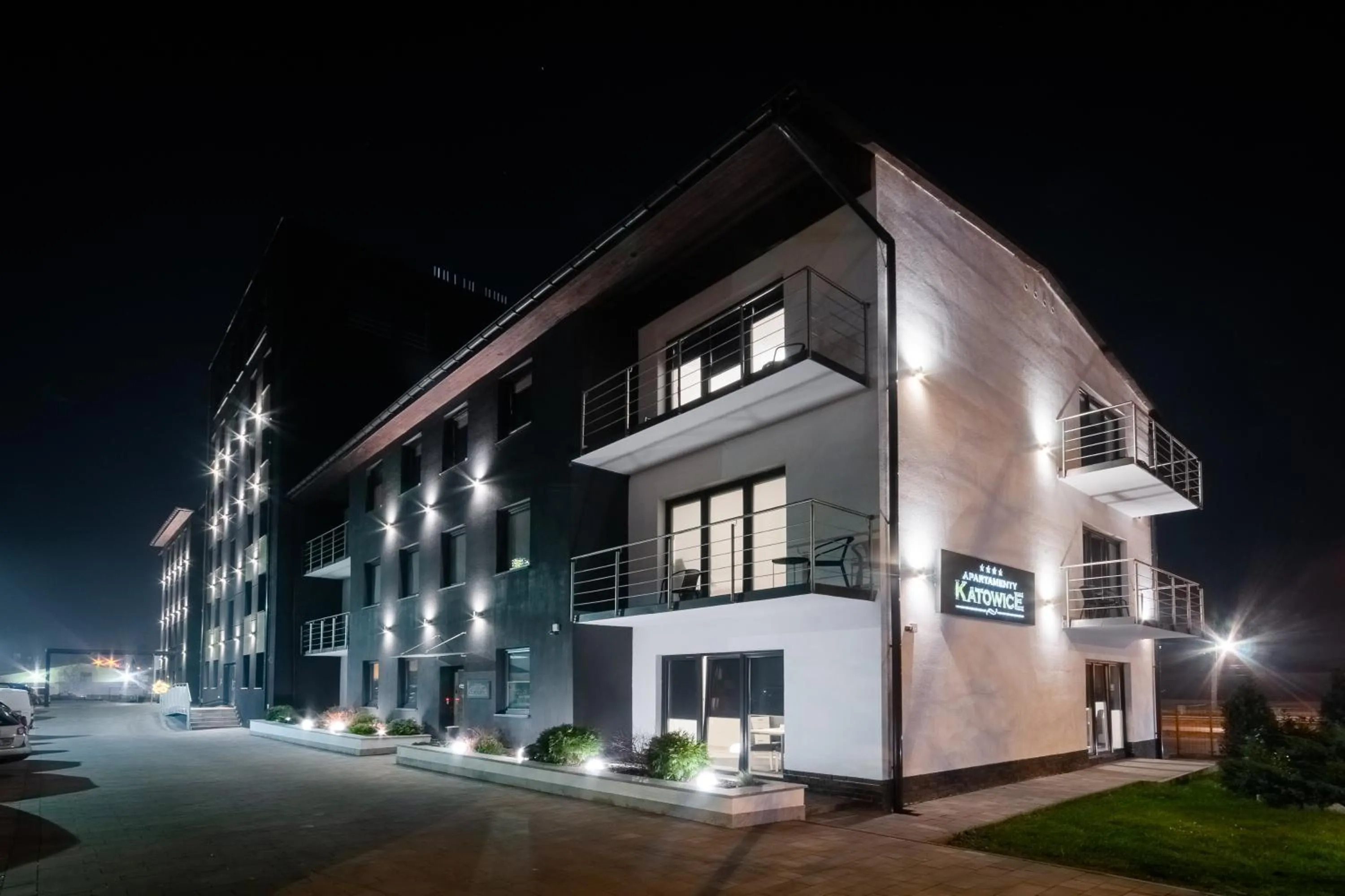 Property building in Apartamenty Katowice by Lantier - Swimming Pool Zone