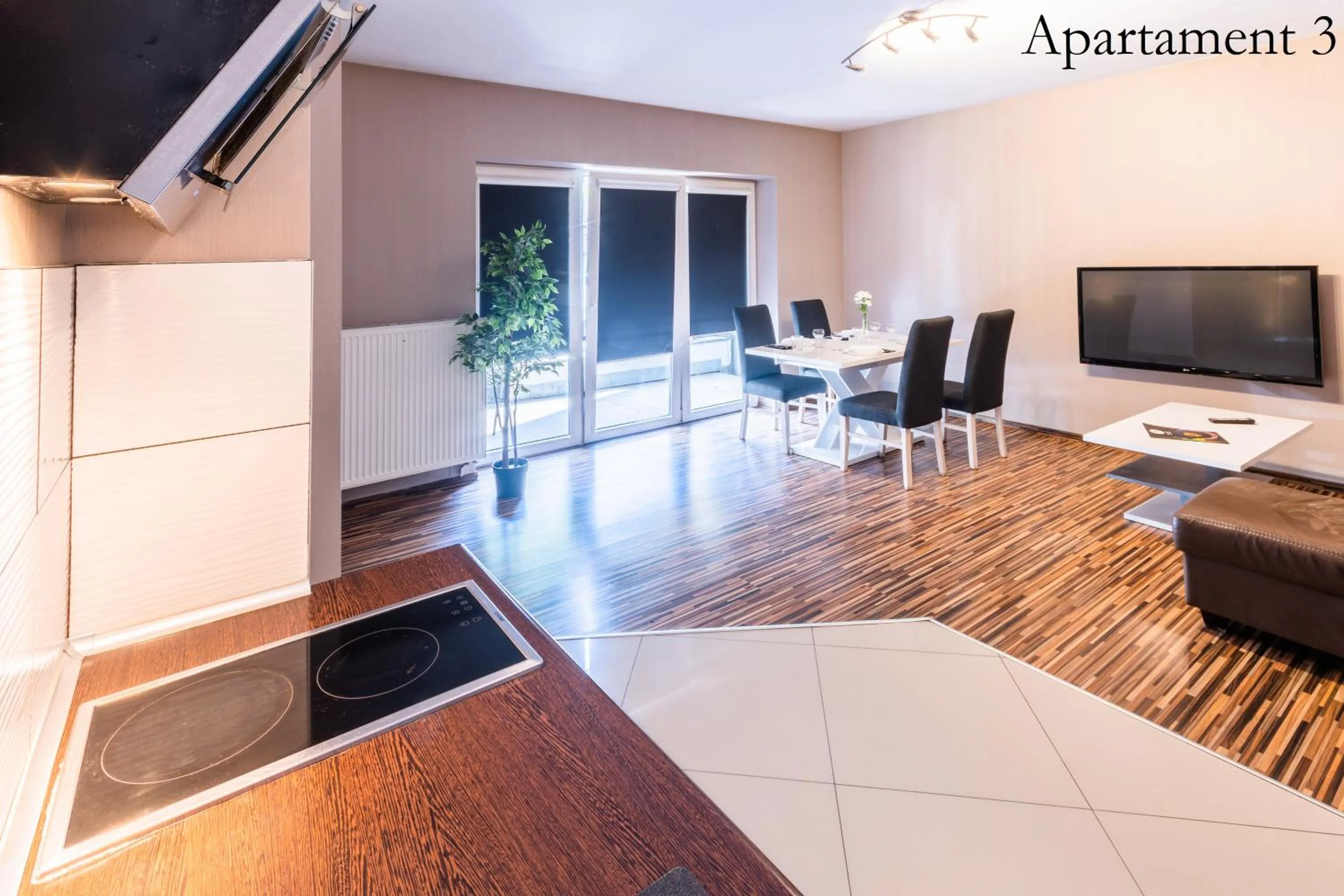 Kitchen or kitchenette in Apartamenty Katowice by Lantier - Swimming Pool Zone