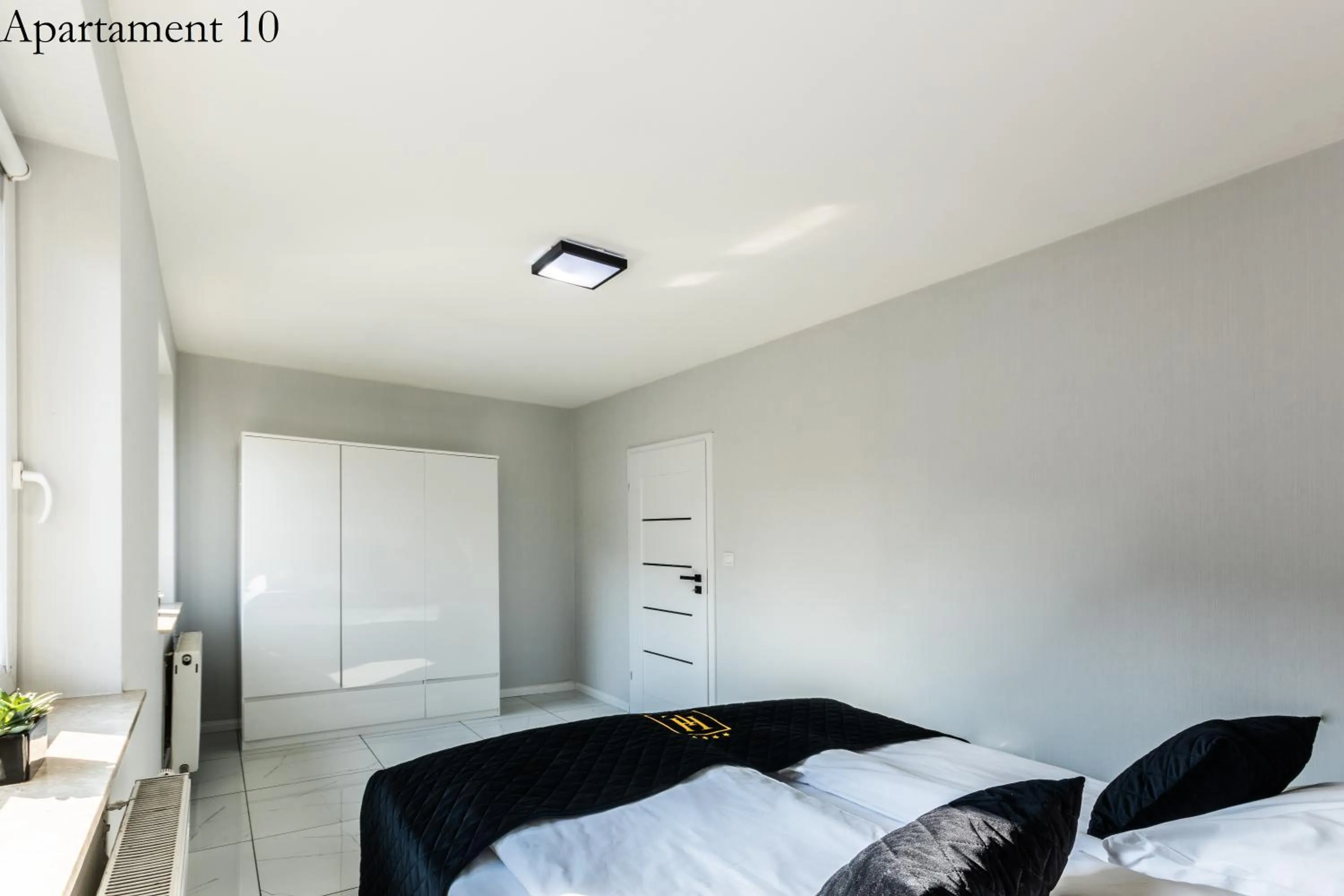 Bed in Apartamenty Katowice by Lantier - Swimming Pool Zone