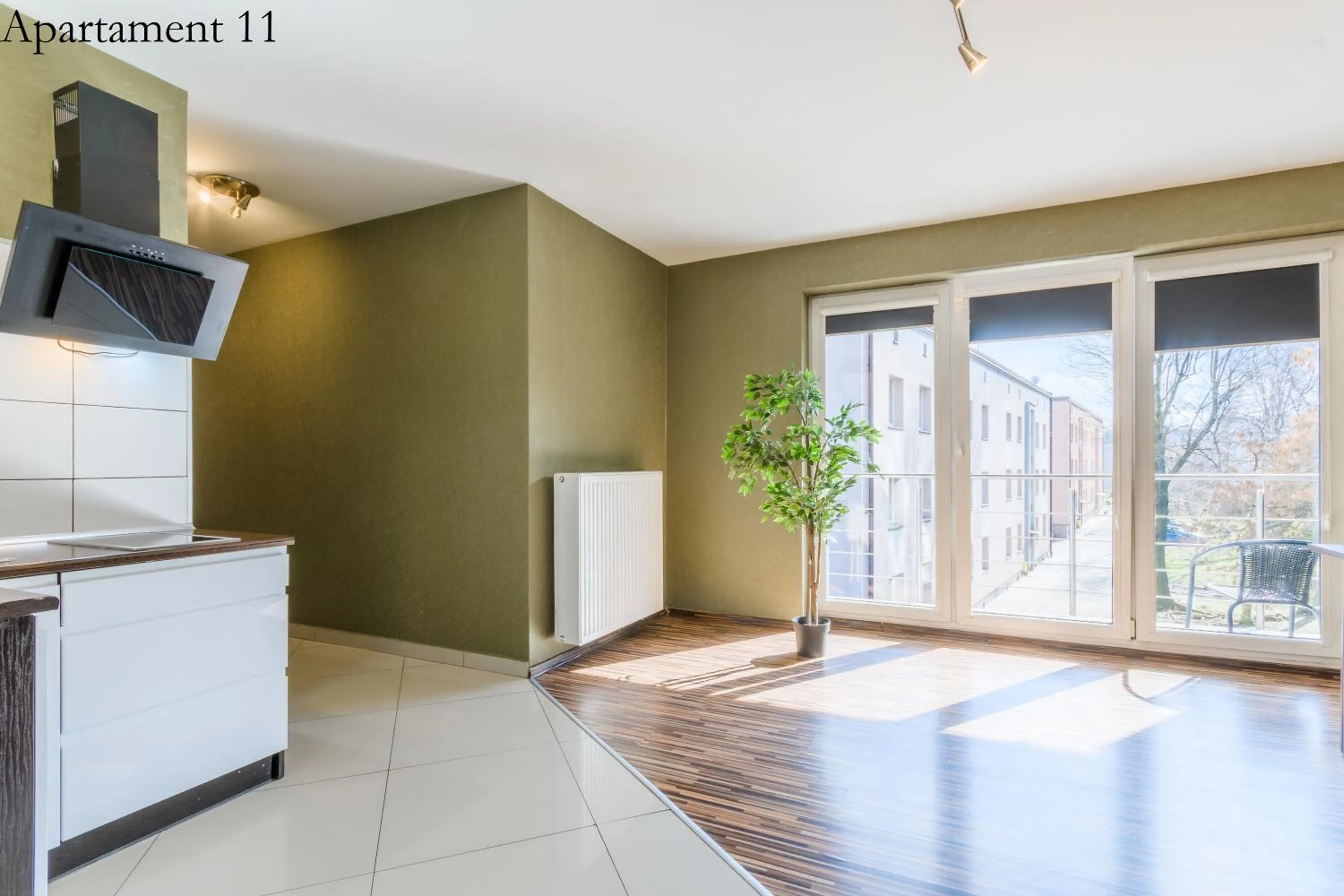 Balcony/Terrace in Apartamenty Katowice by Lantier - Swimming Pool Zone