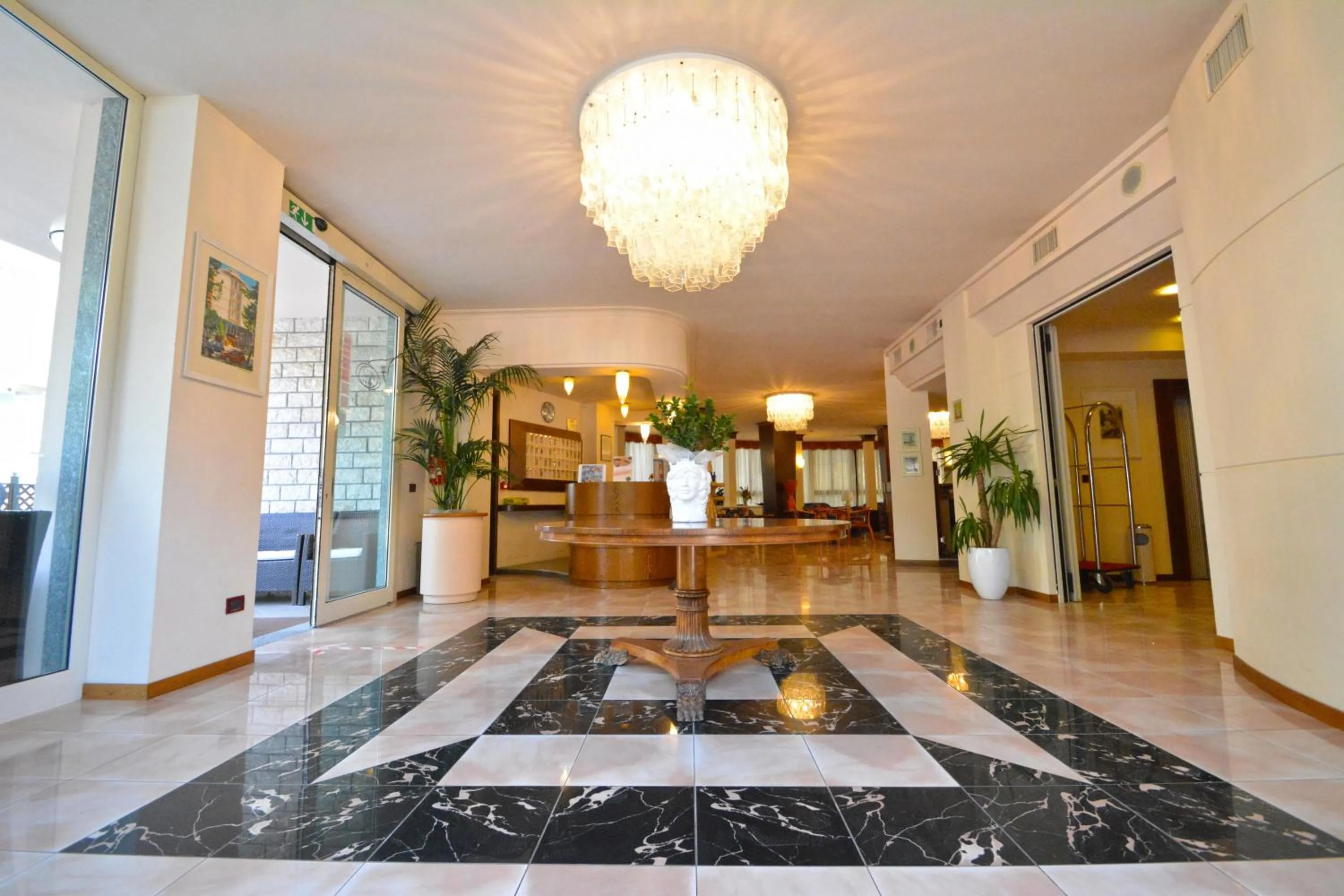 Lobby or reception in Hotel Fenice Gluten Free