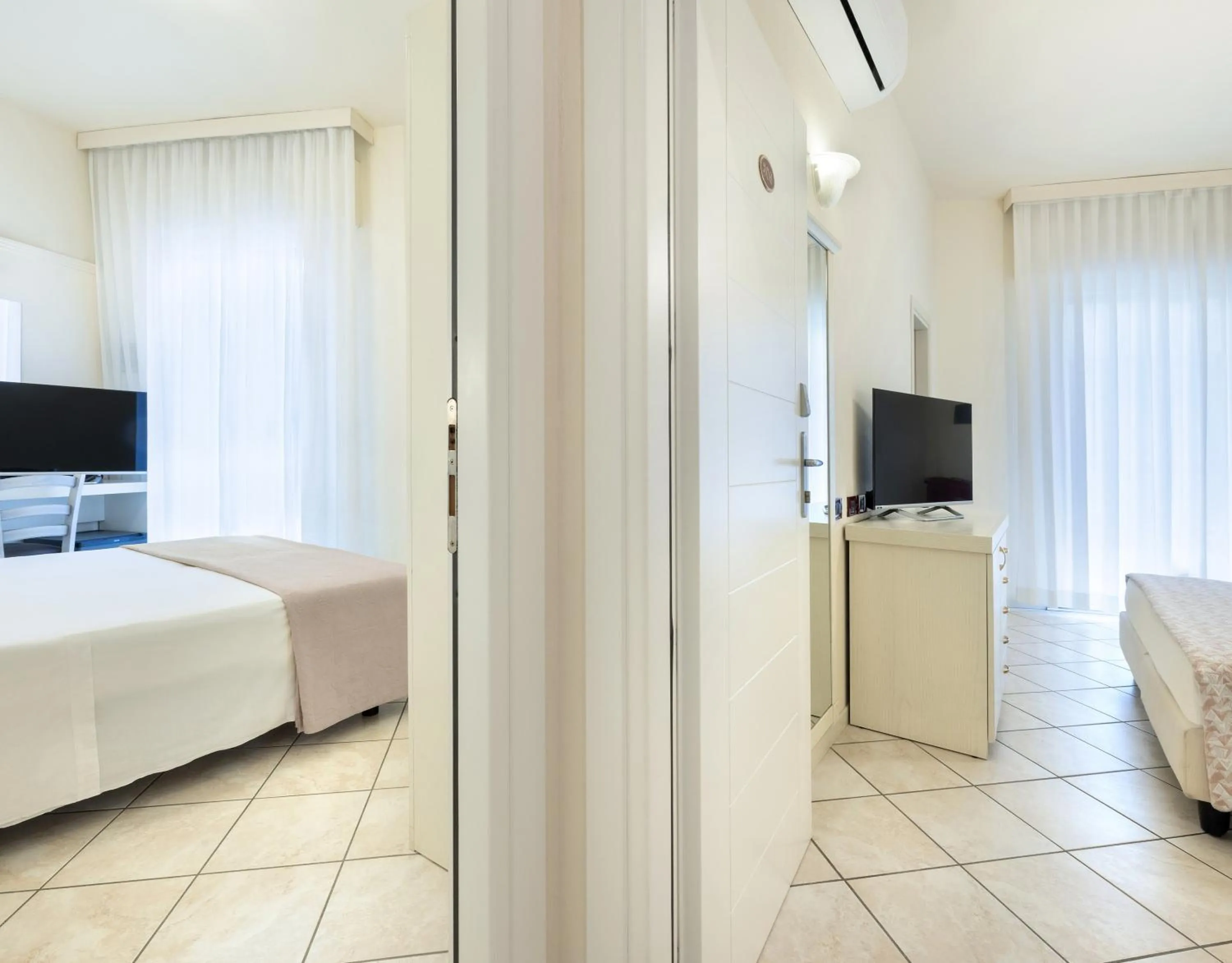 Bed in Hotel Fenice Gluten Free