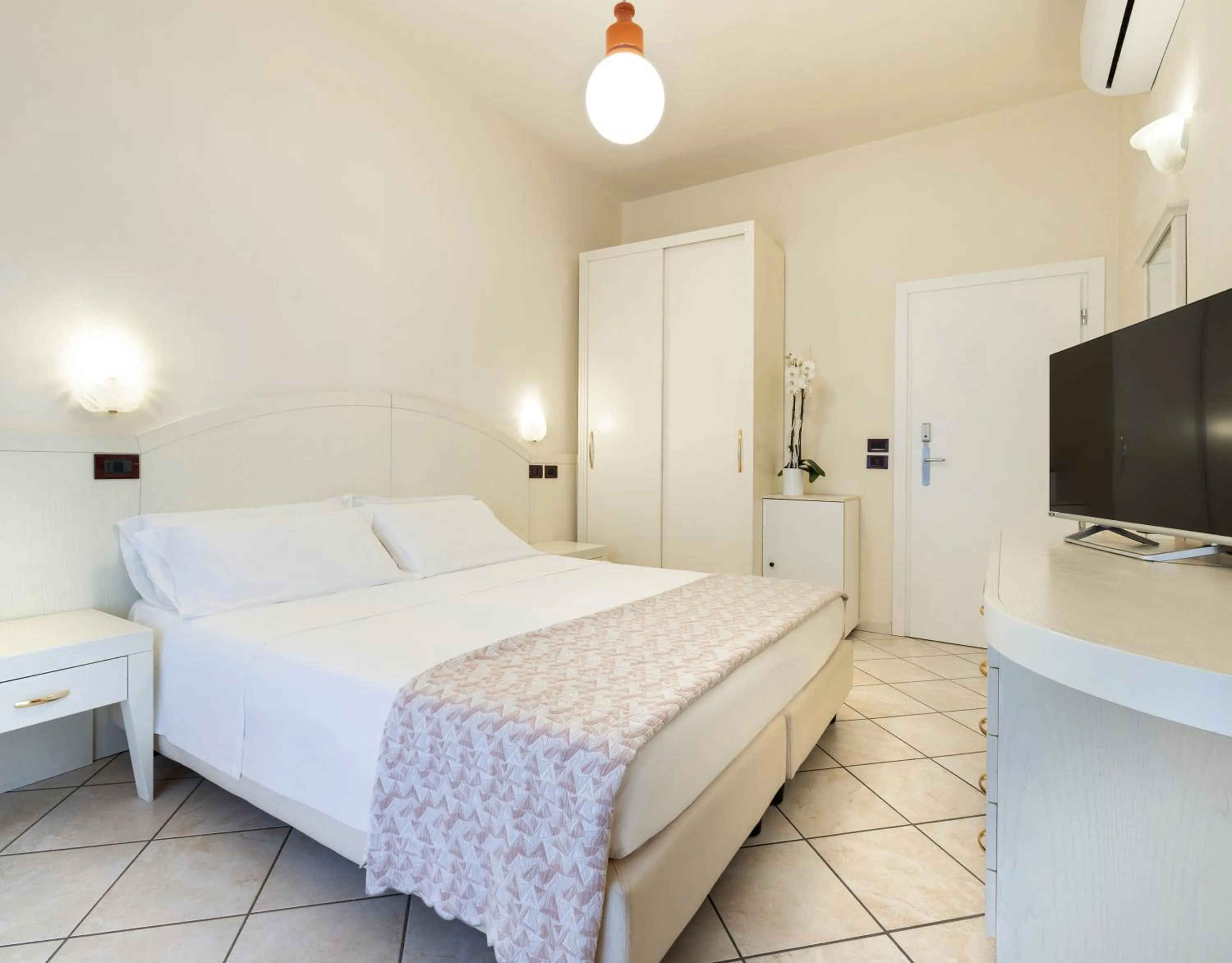 Bed in Hotel Fenice Gluten Free