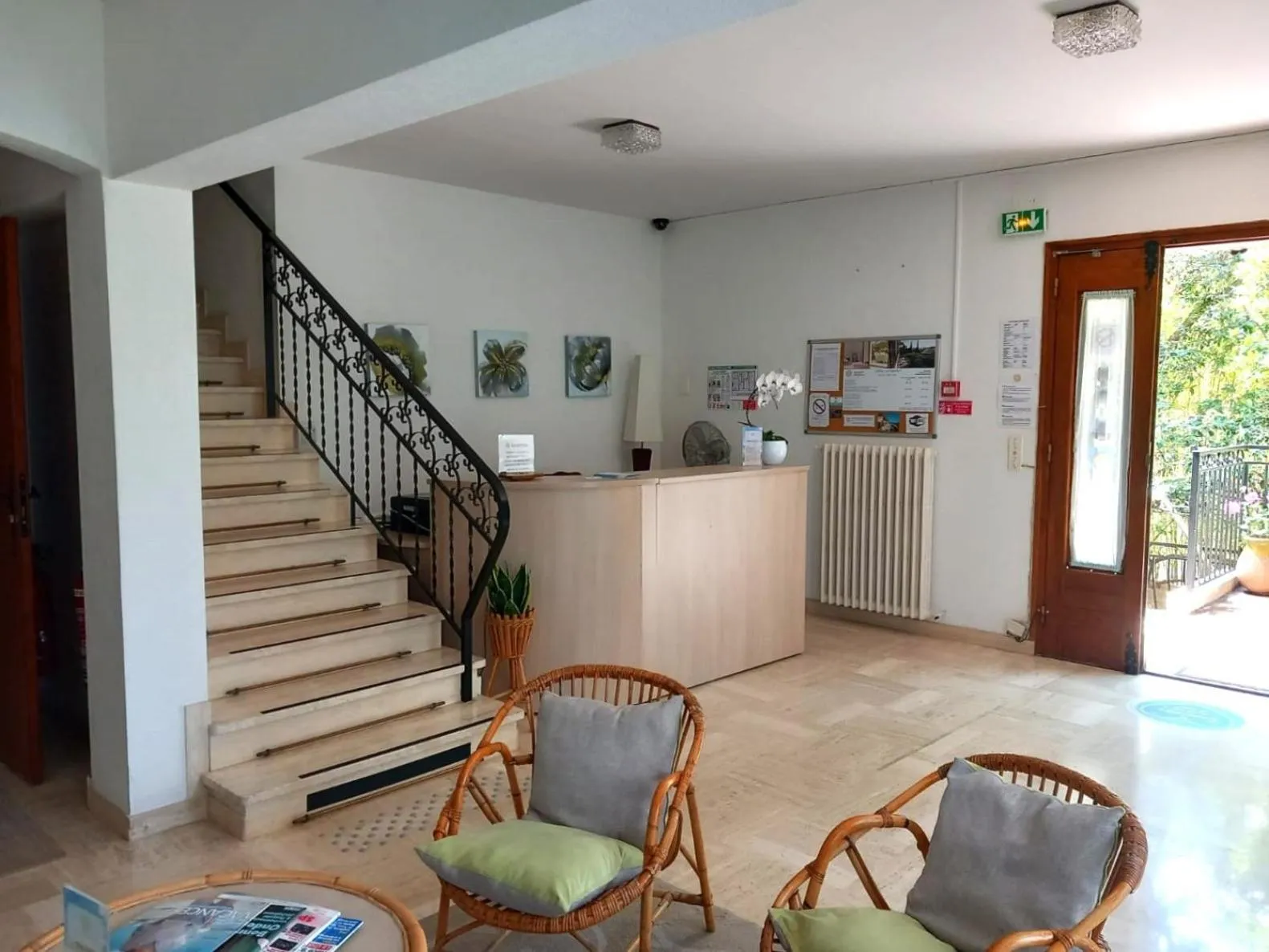 Lobby or reception in Hôtel Cap Soleil