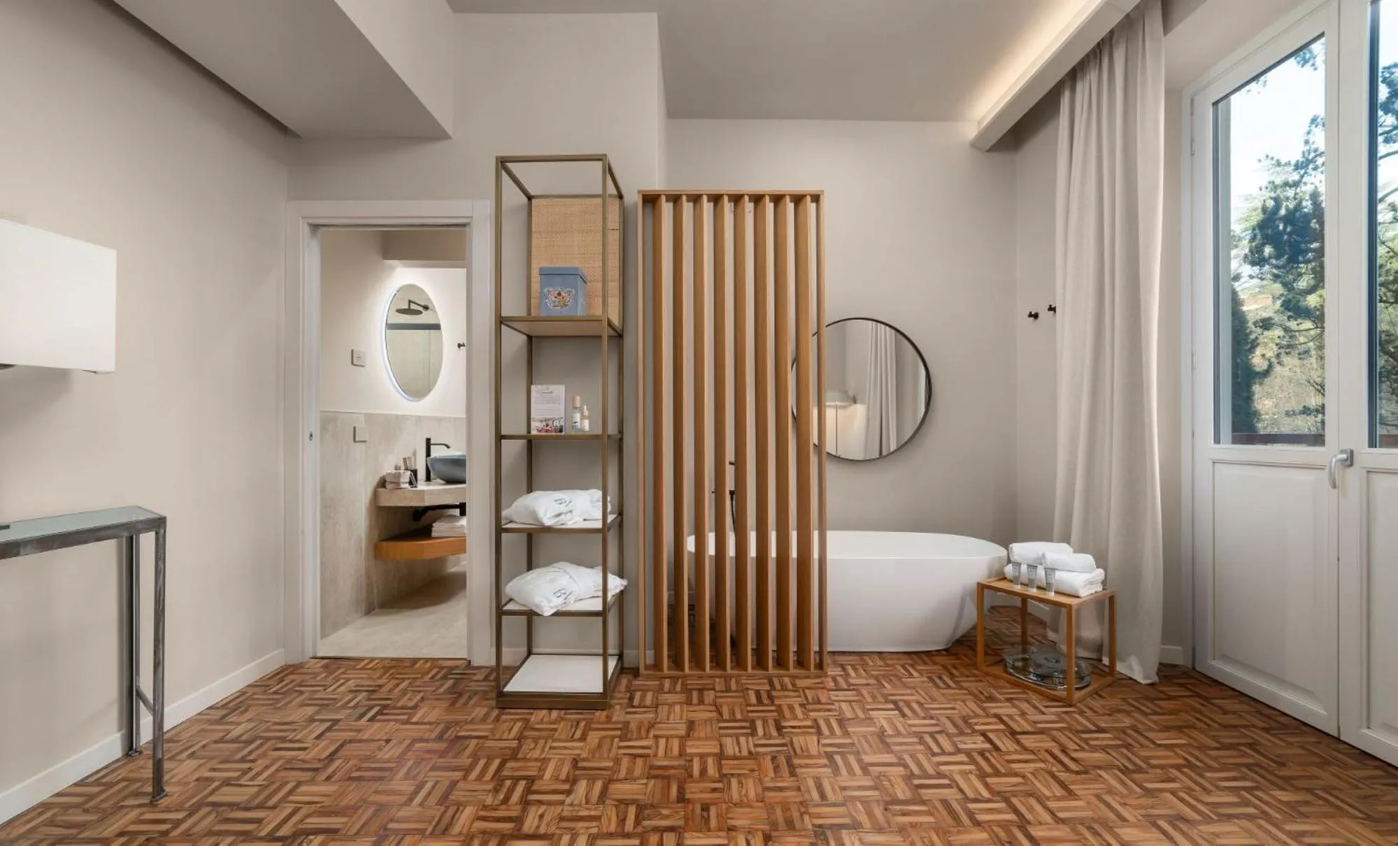 Shower in Palazzo BelVedere