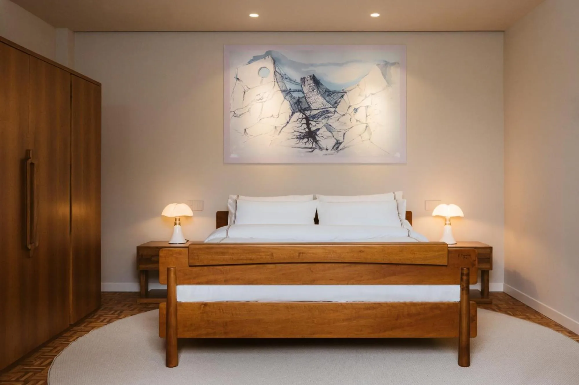 Bed in Palazzo BelVedere