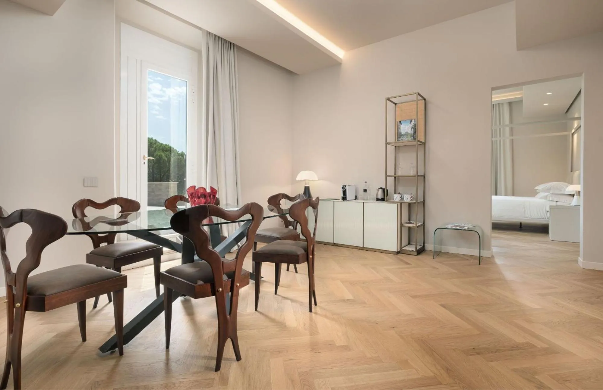 Living room, Bed in Palazzo BelVedere