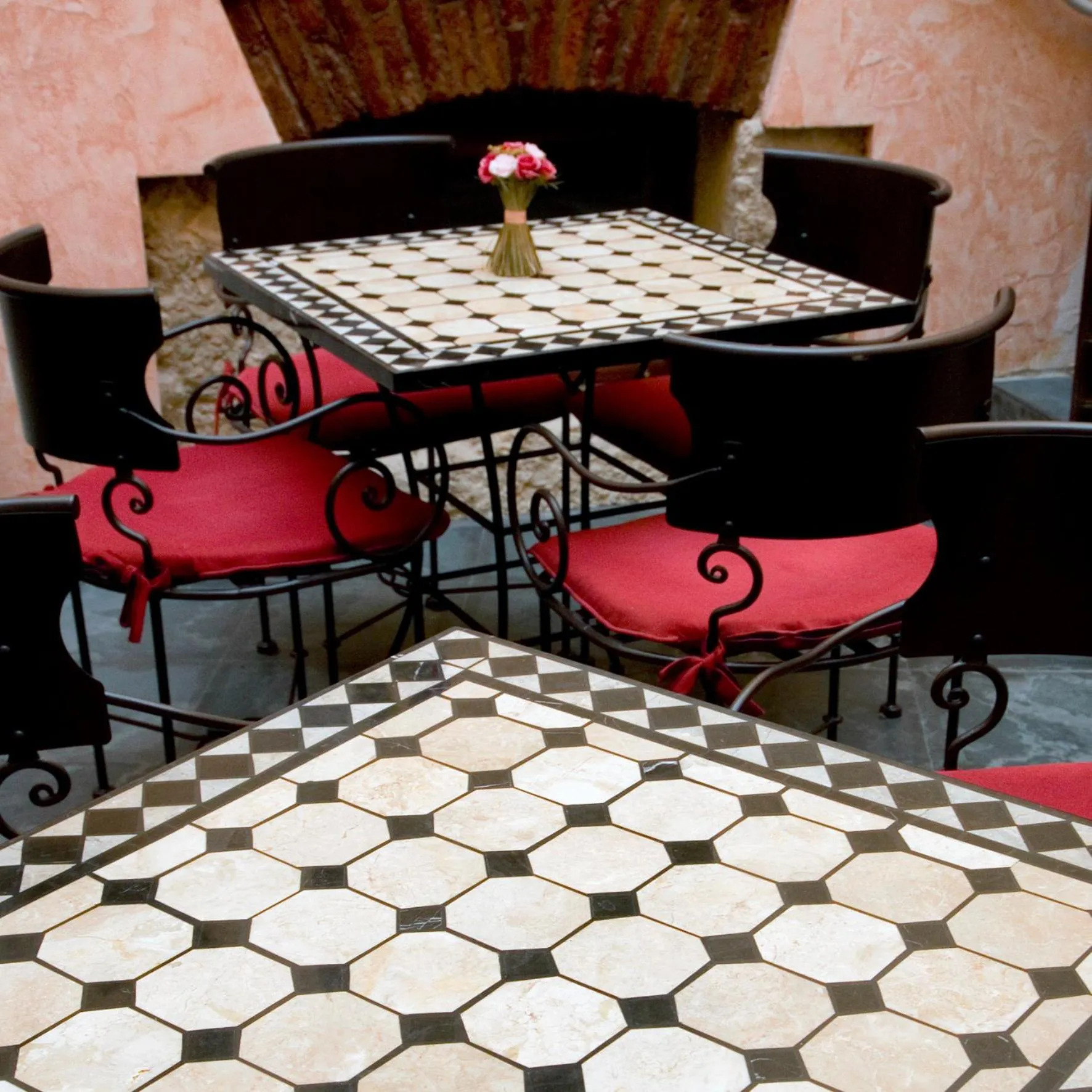 Decorative detail in Hotel San Antón Abad