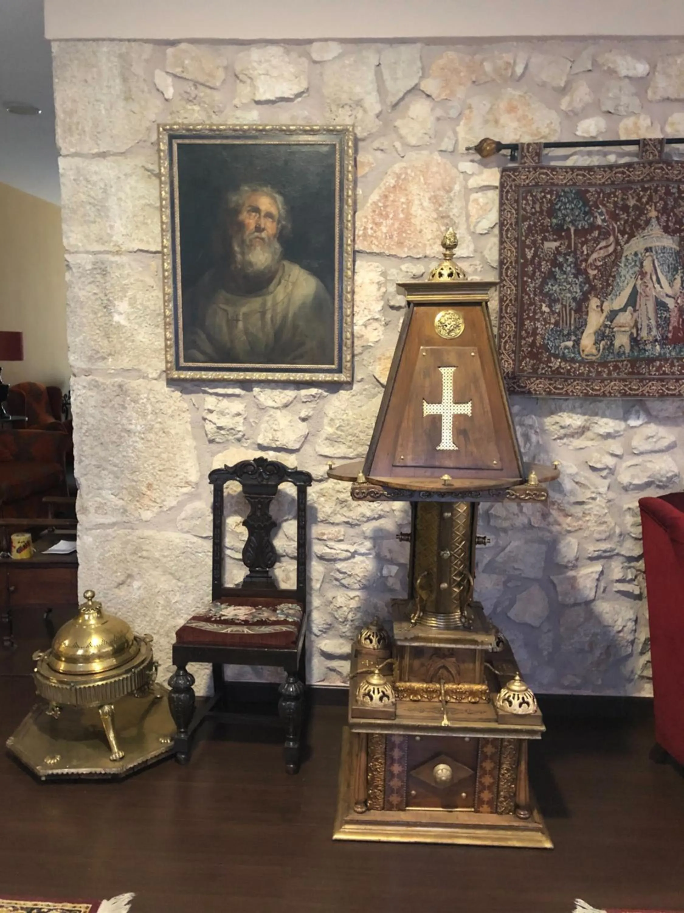 Decorative detail in Hotel San Antón Abad