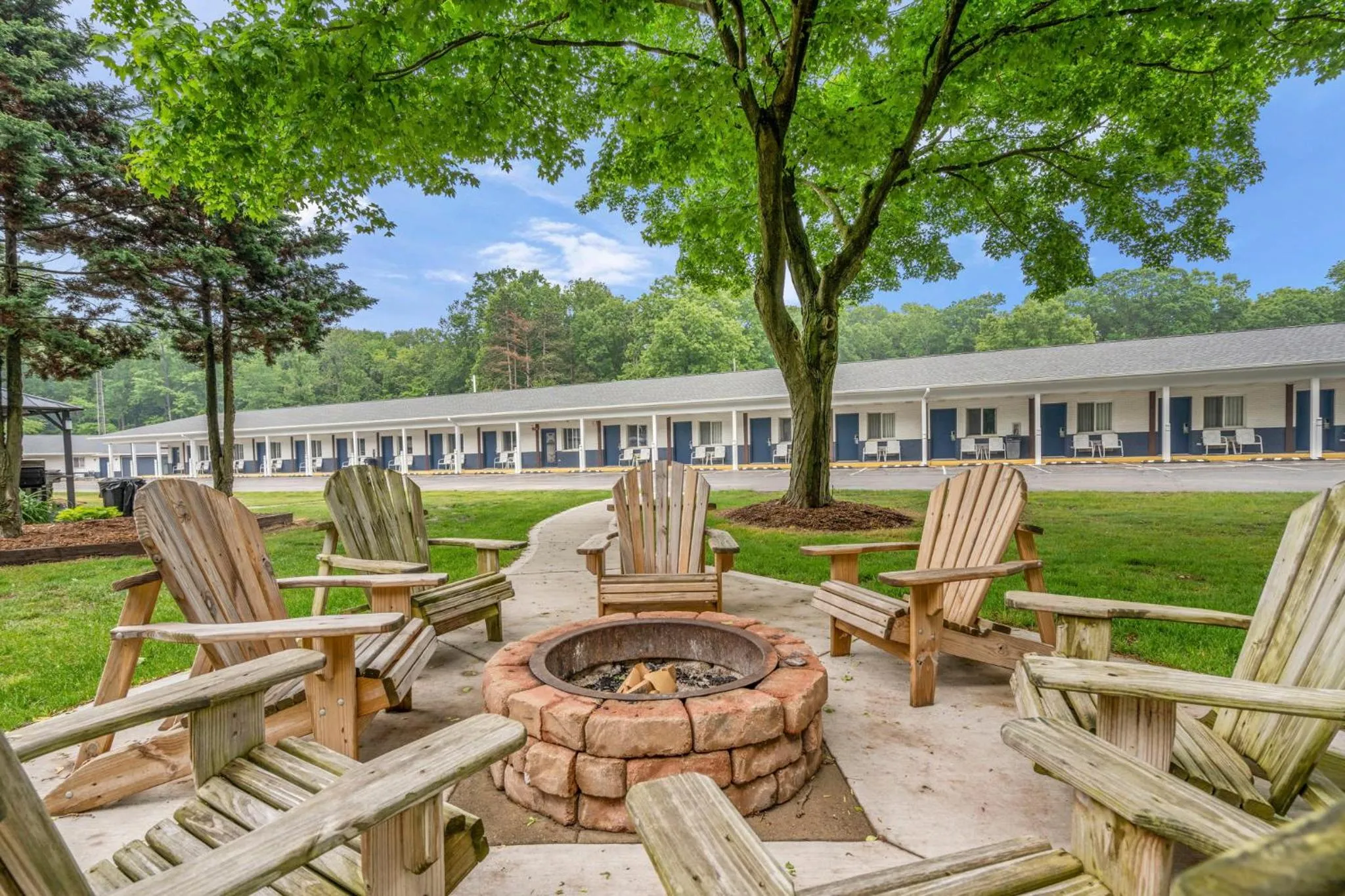 fireplace in Starlite Resort