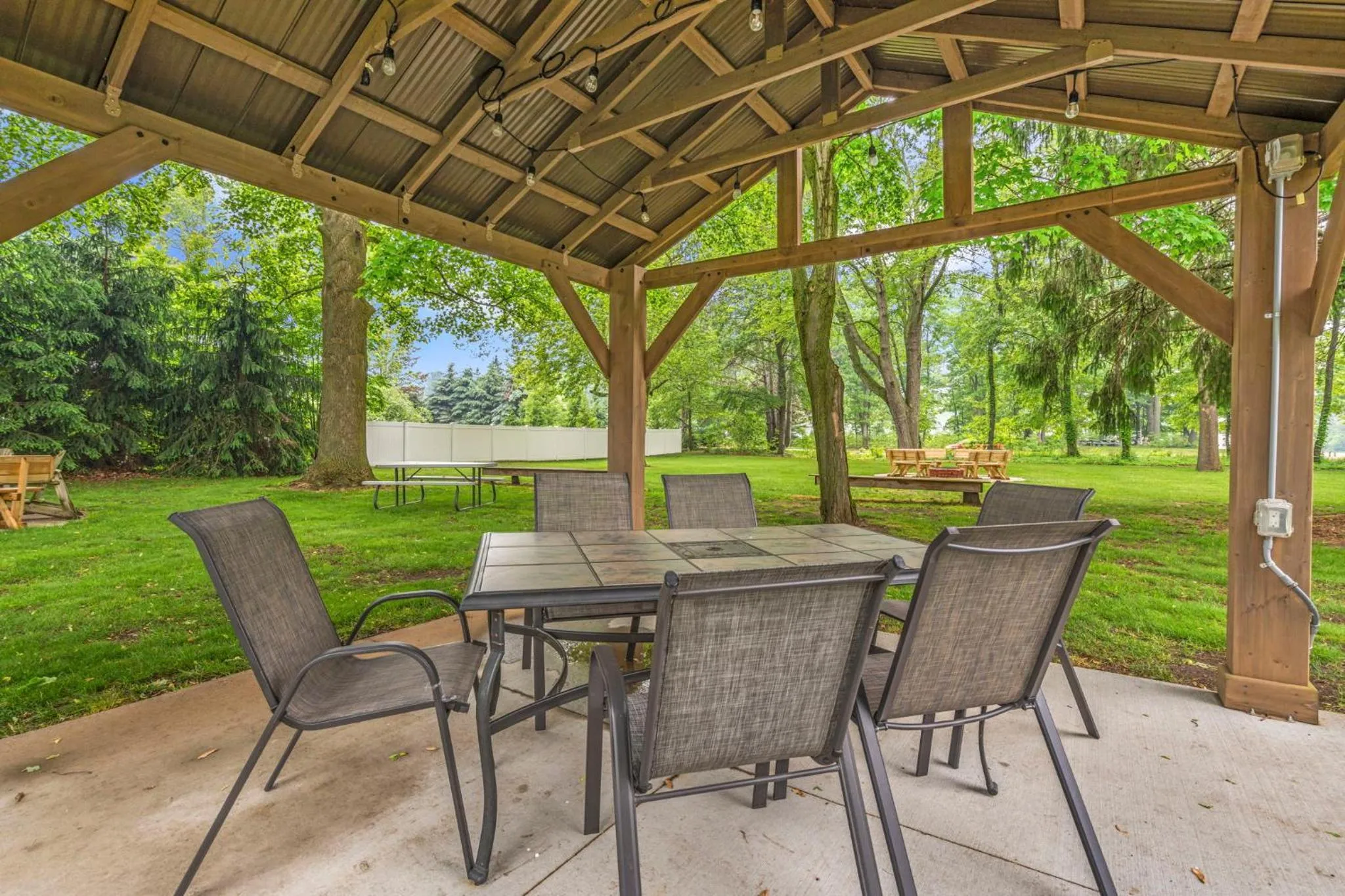 Patio in Starlite Resort