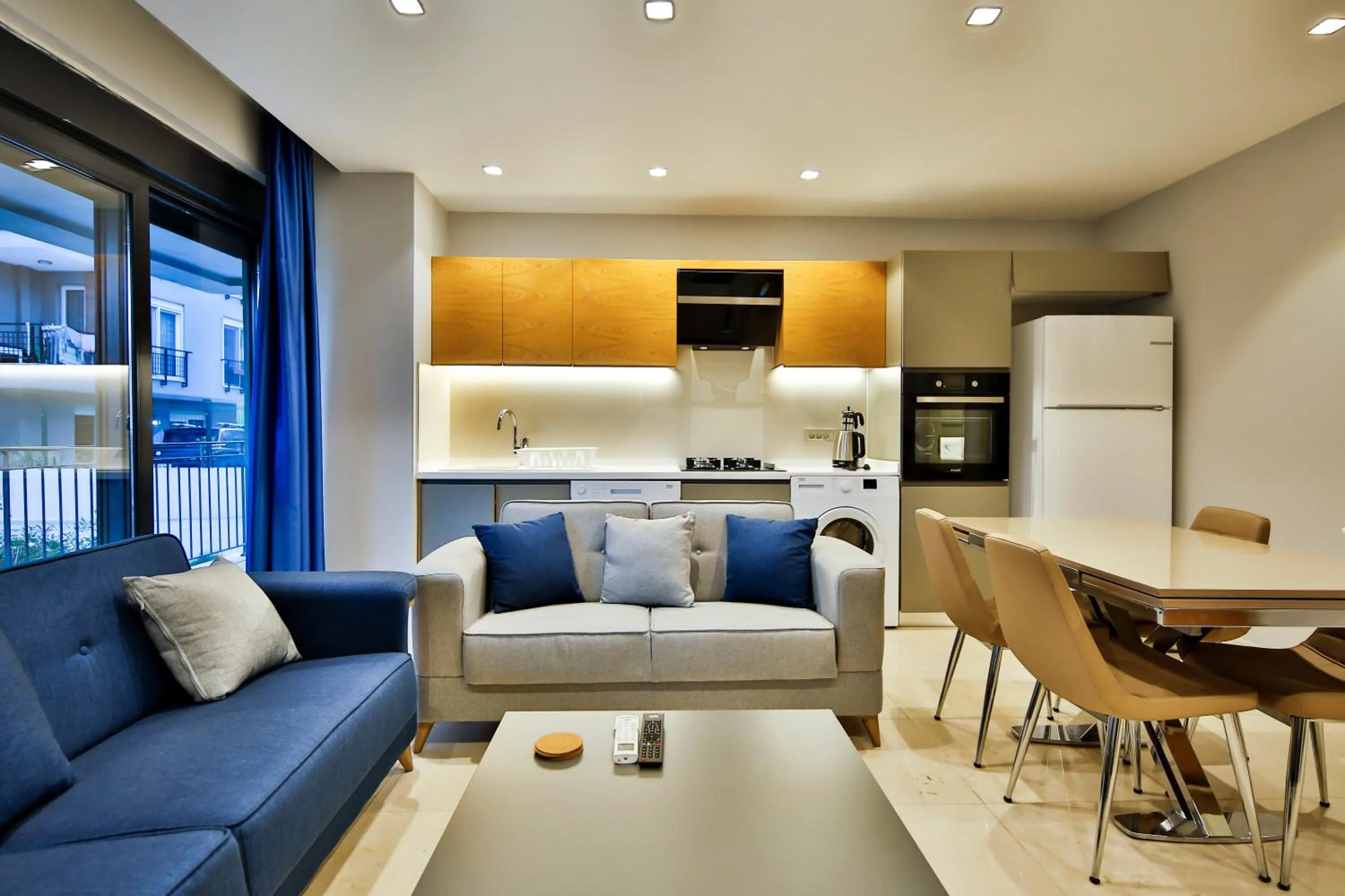 Seating area in MENE SUITES