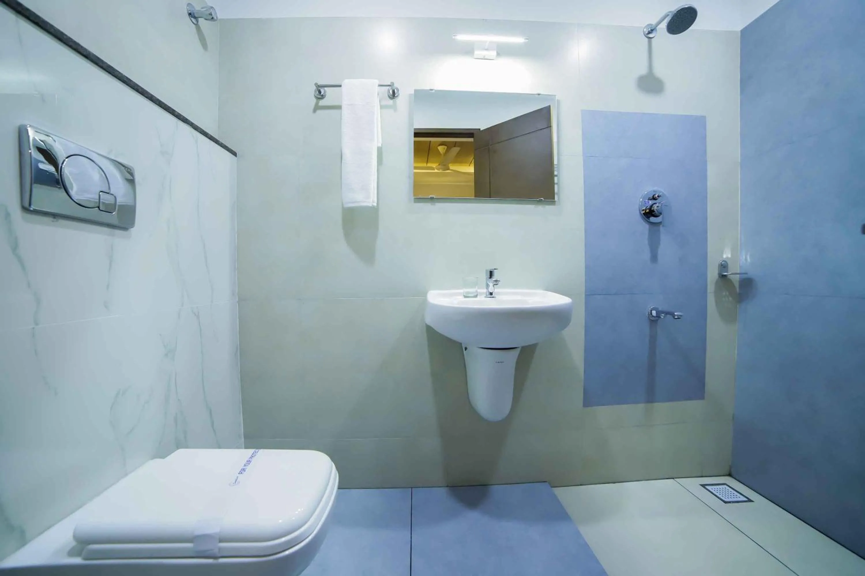 Bathroom in Bhavanam Regency Guruvayoor