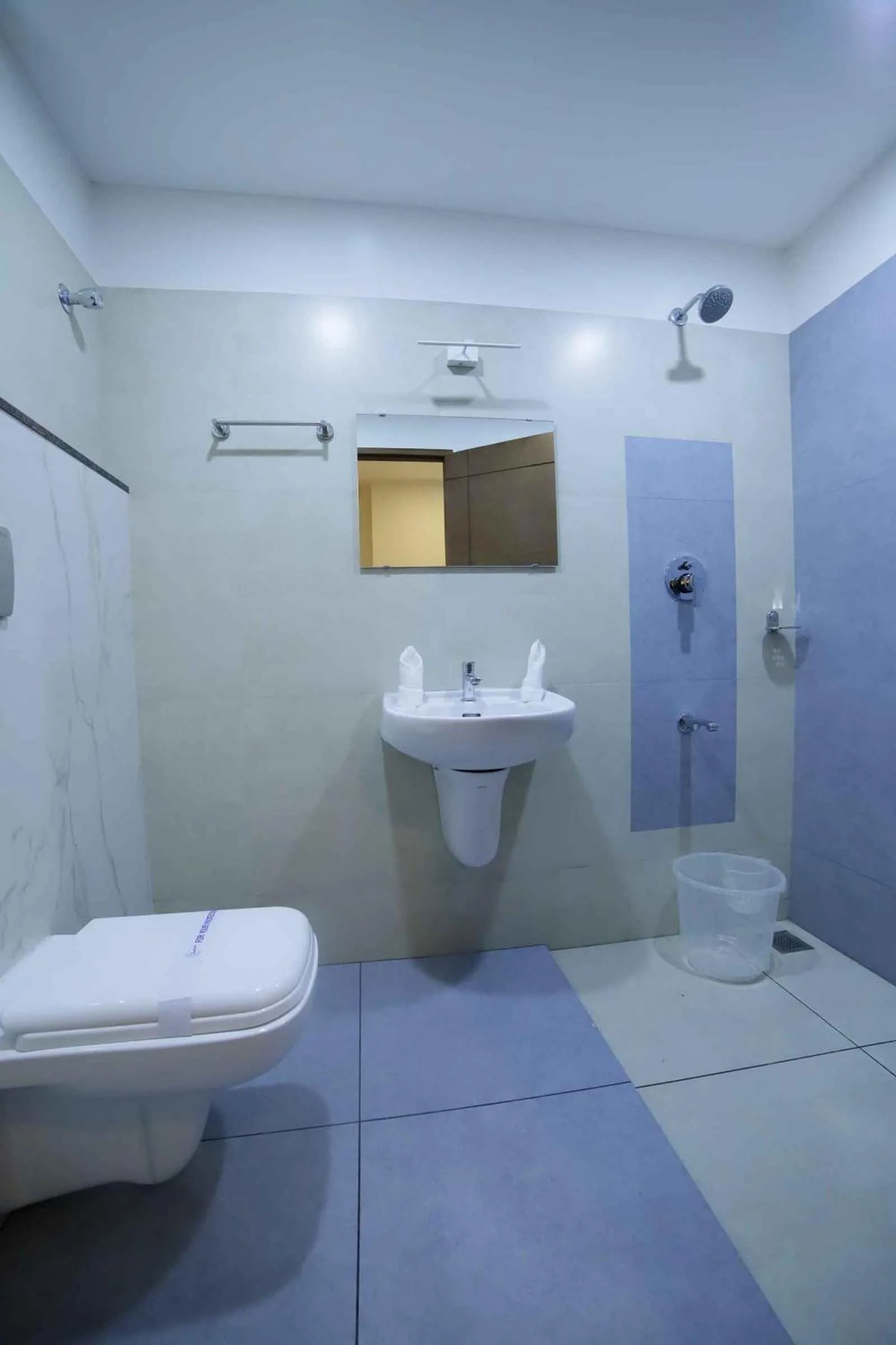 Bathroom in Bhavanam Regency Guruvayoor