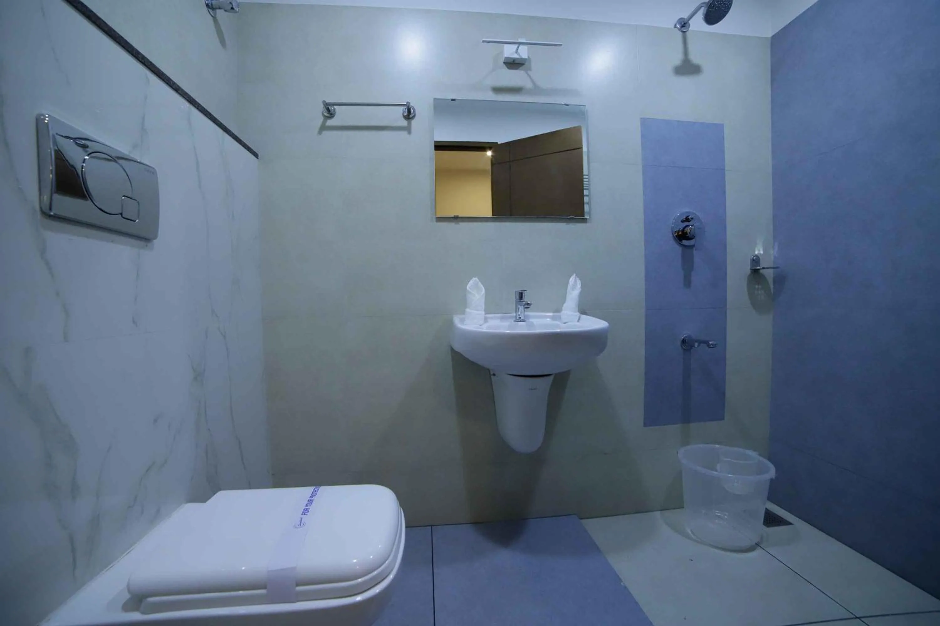 Bathroom in Bhavanam Regency Guruvayoor