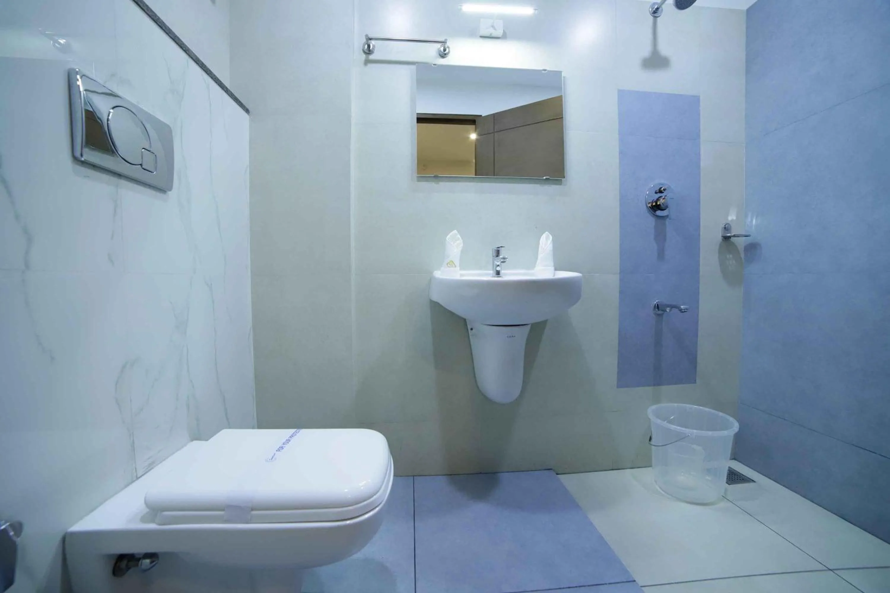 Bathroom in Bhavanam Regency Guruvayoor