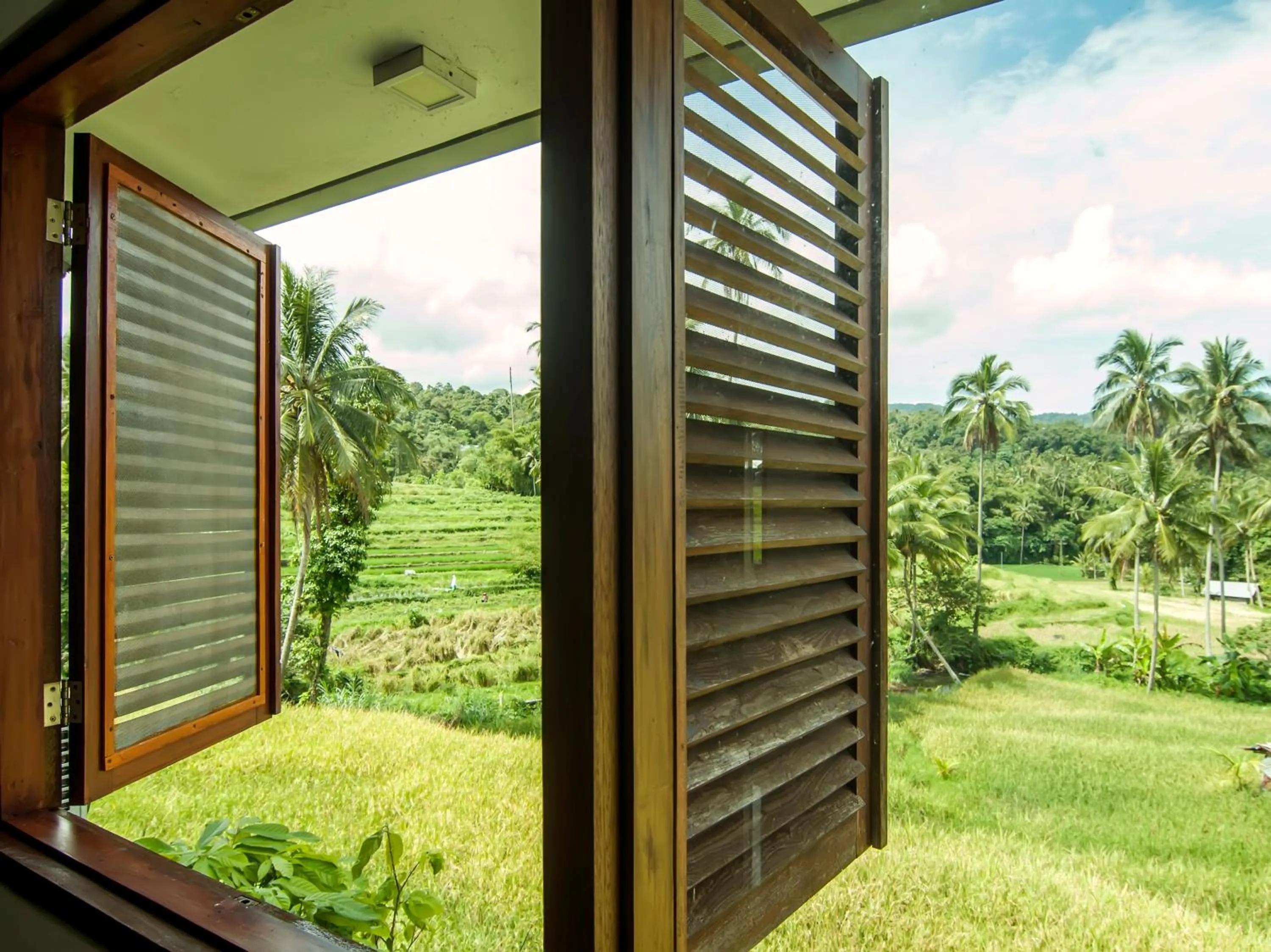 Garden view in OYO 882 Puri Gevana Guest House