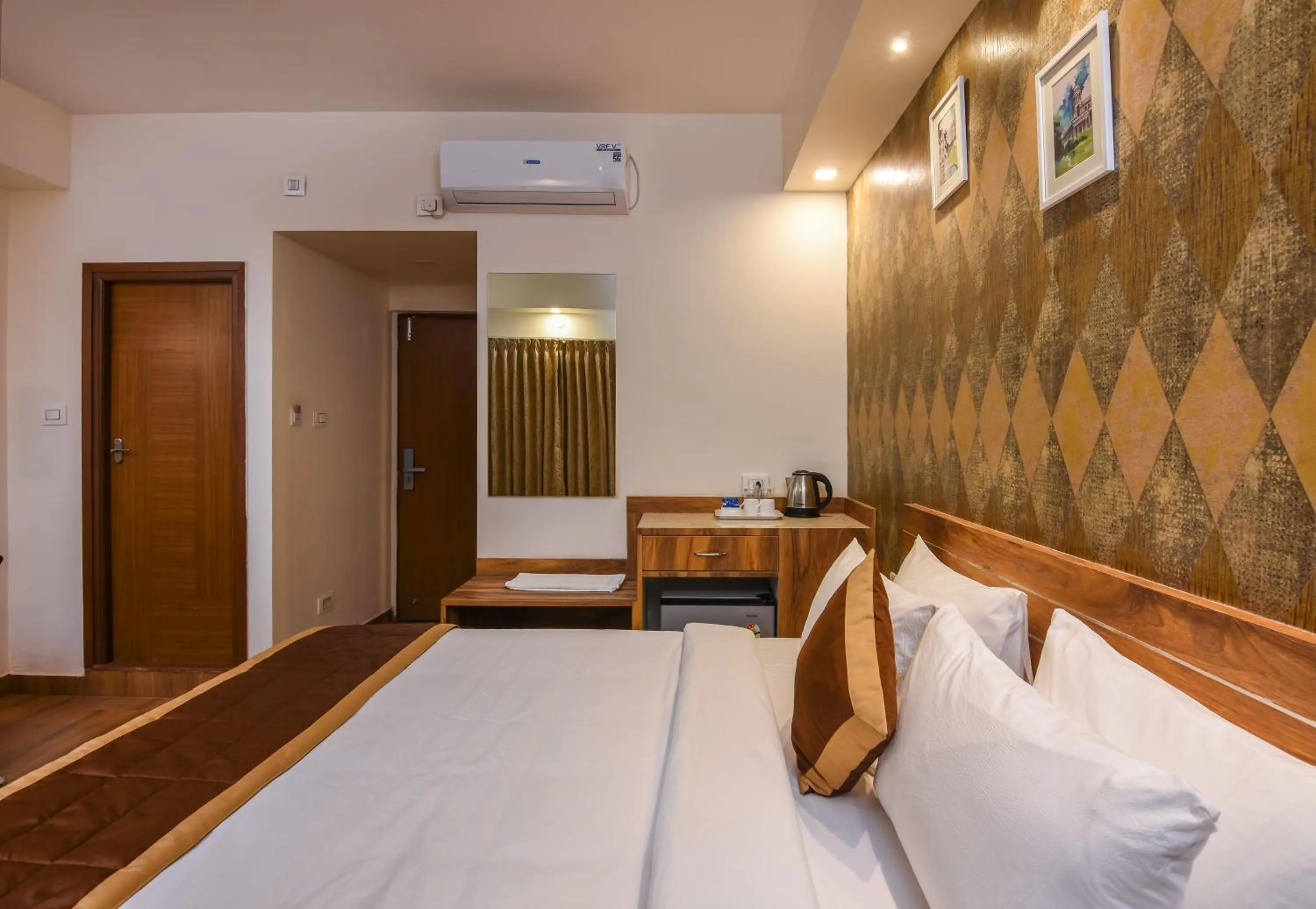 Bed in Kensington Suites