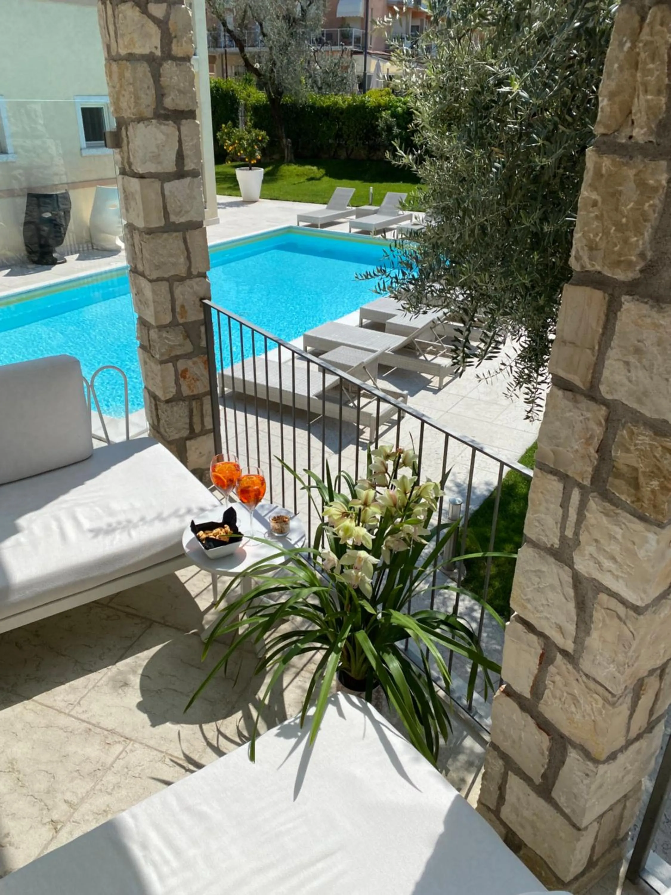 Balcony/Terrace in Hotel Baia dei Pini