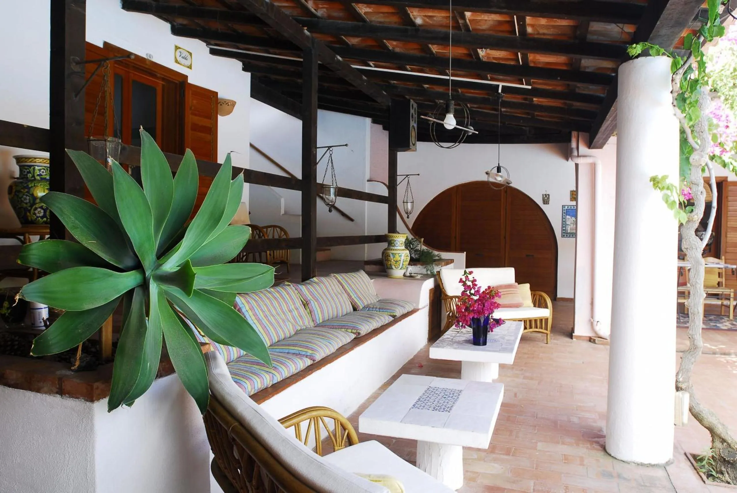 Patio in Villa Saracina