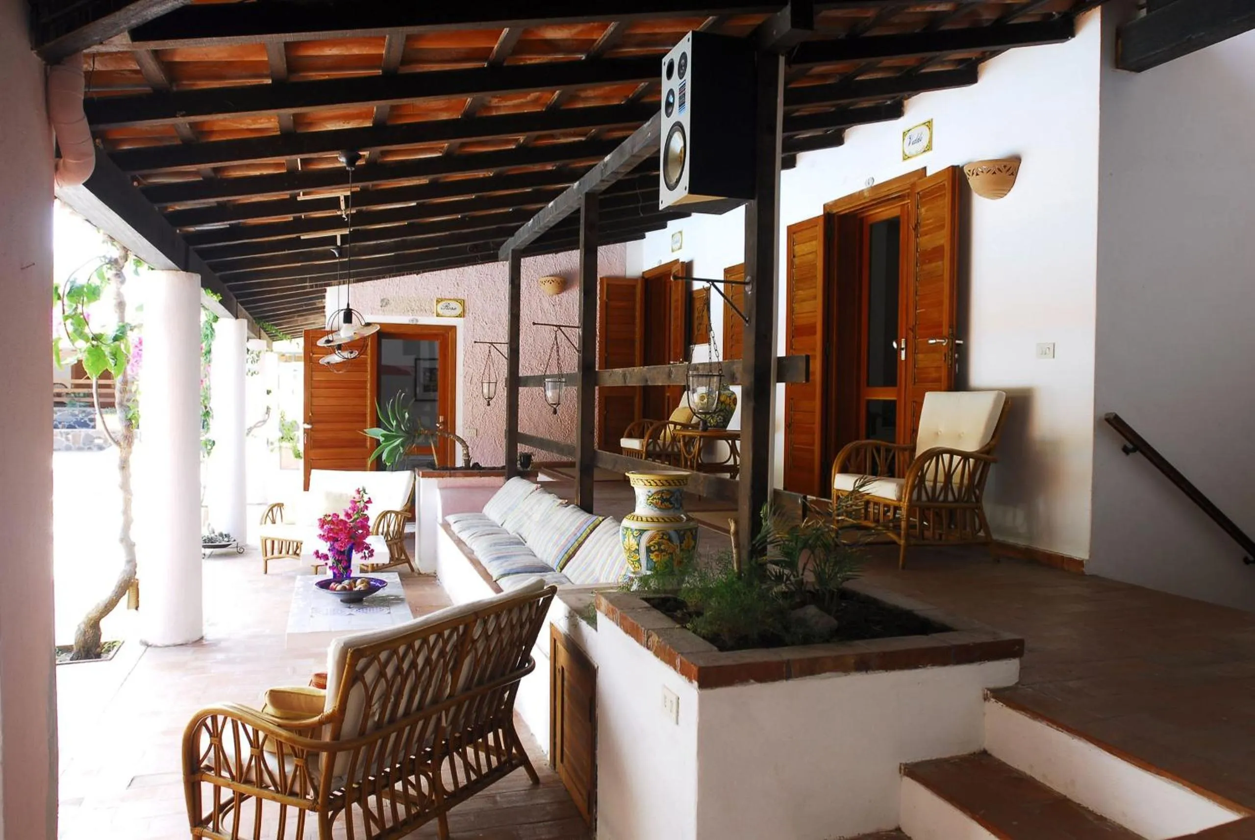 Patio in Villa Saracina