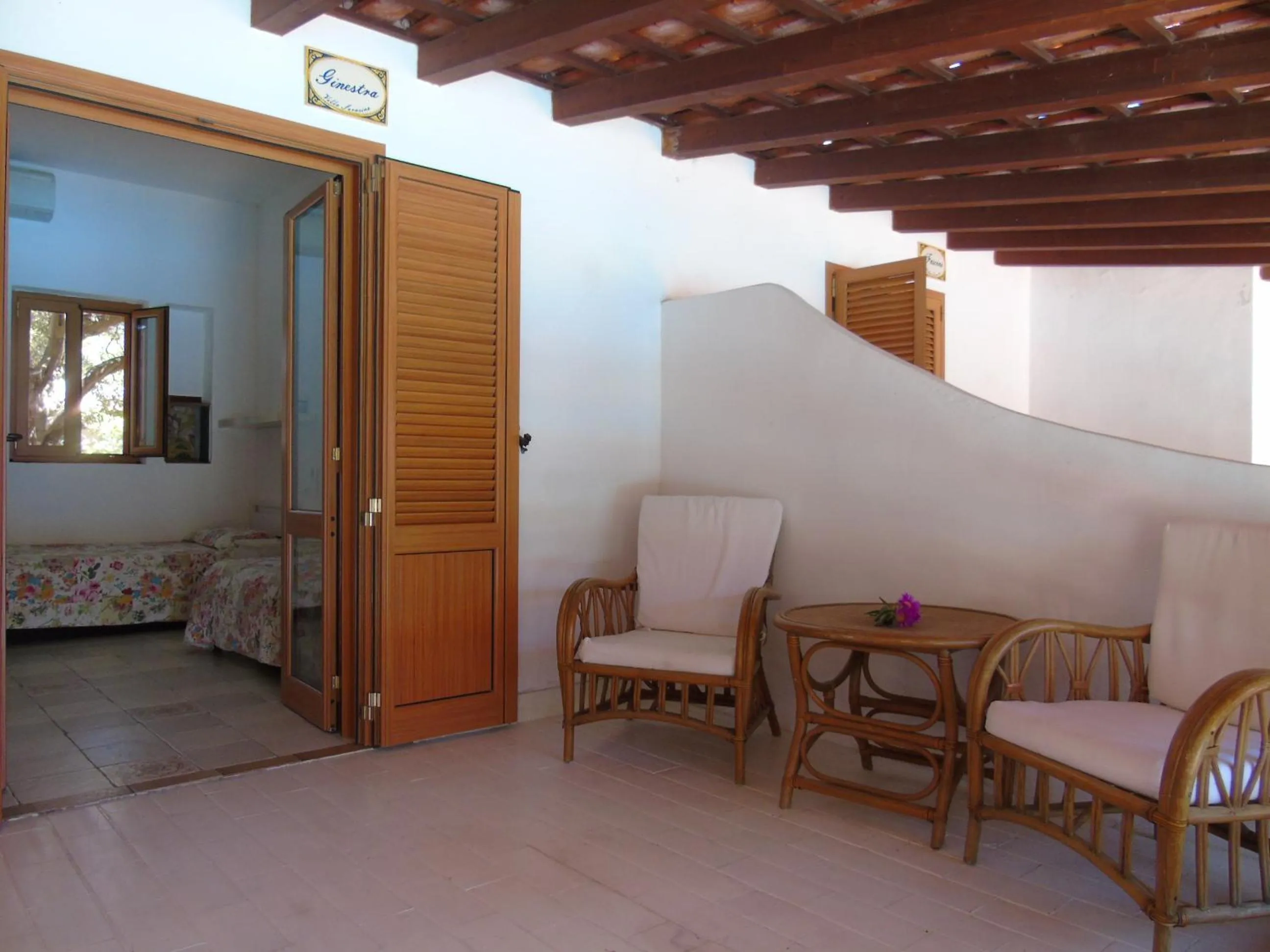 Patio in Villa Saracina