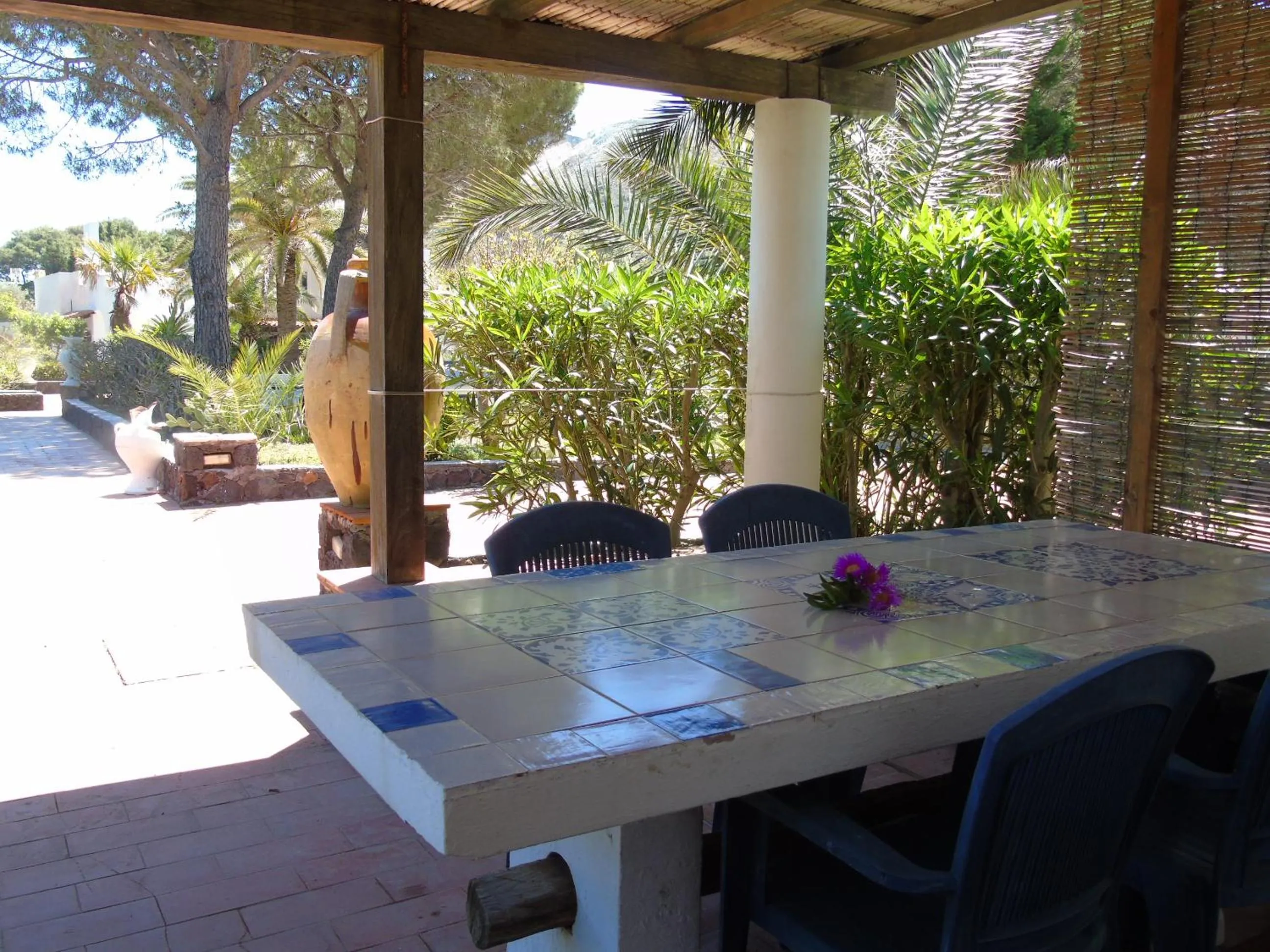 Patio in Villa Saracina