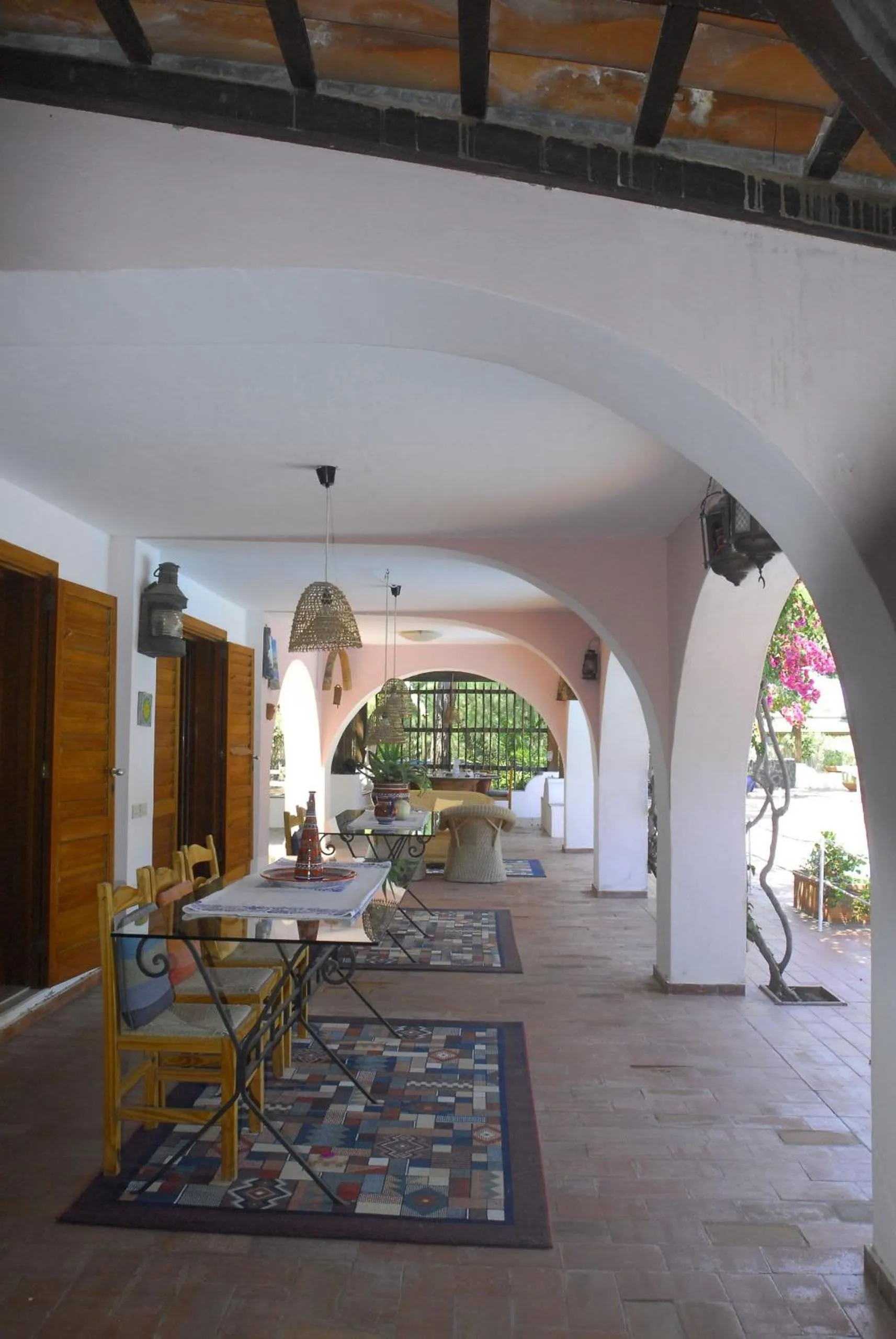 Patio in Villa Saracina