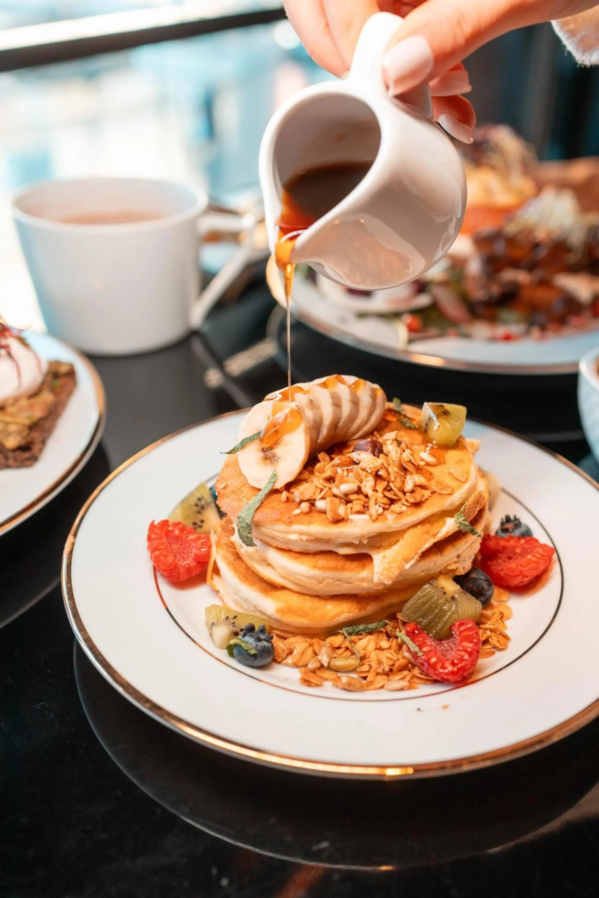 Buffet breakfast in Hôtel Carlton Lille