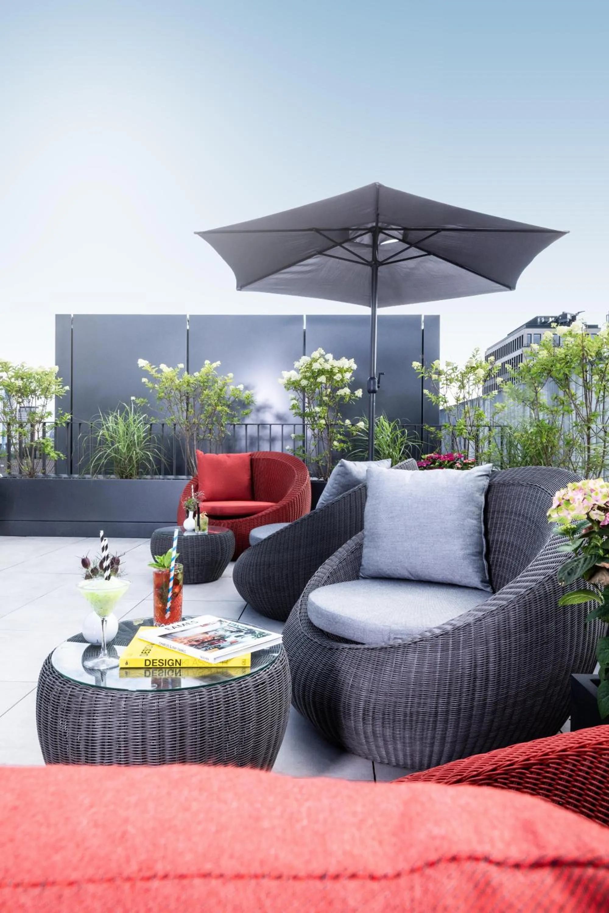 Balcony/Terrace in KPM Hotel & Residences Berlin, a Member of Design Hotels