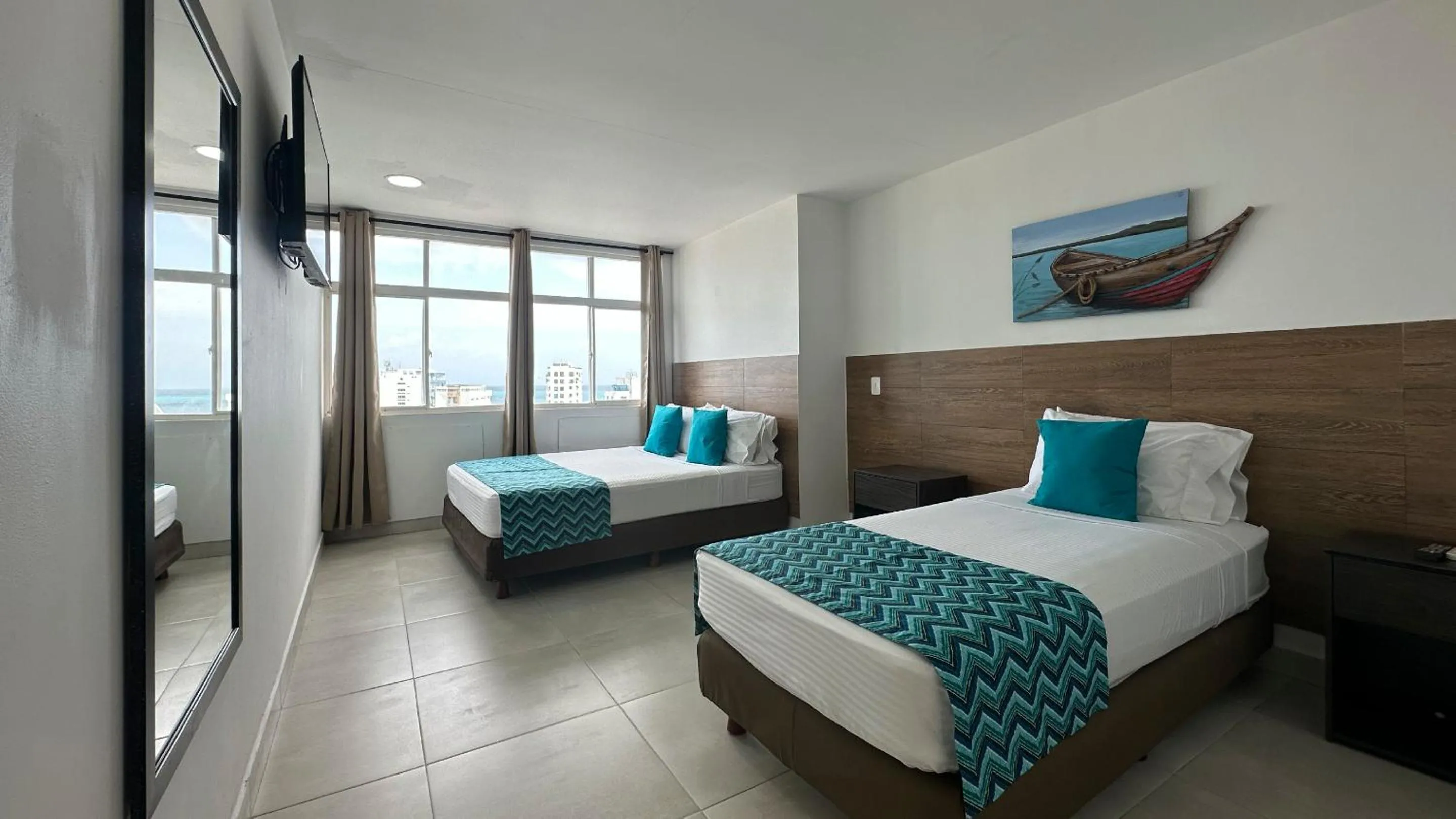 Bed in Hotel Tower by On vacation